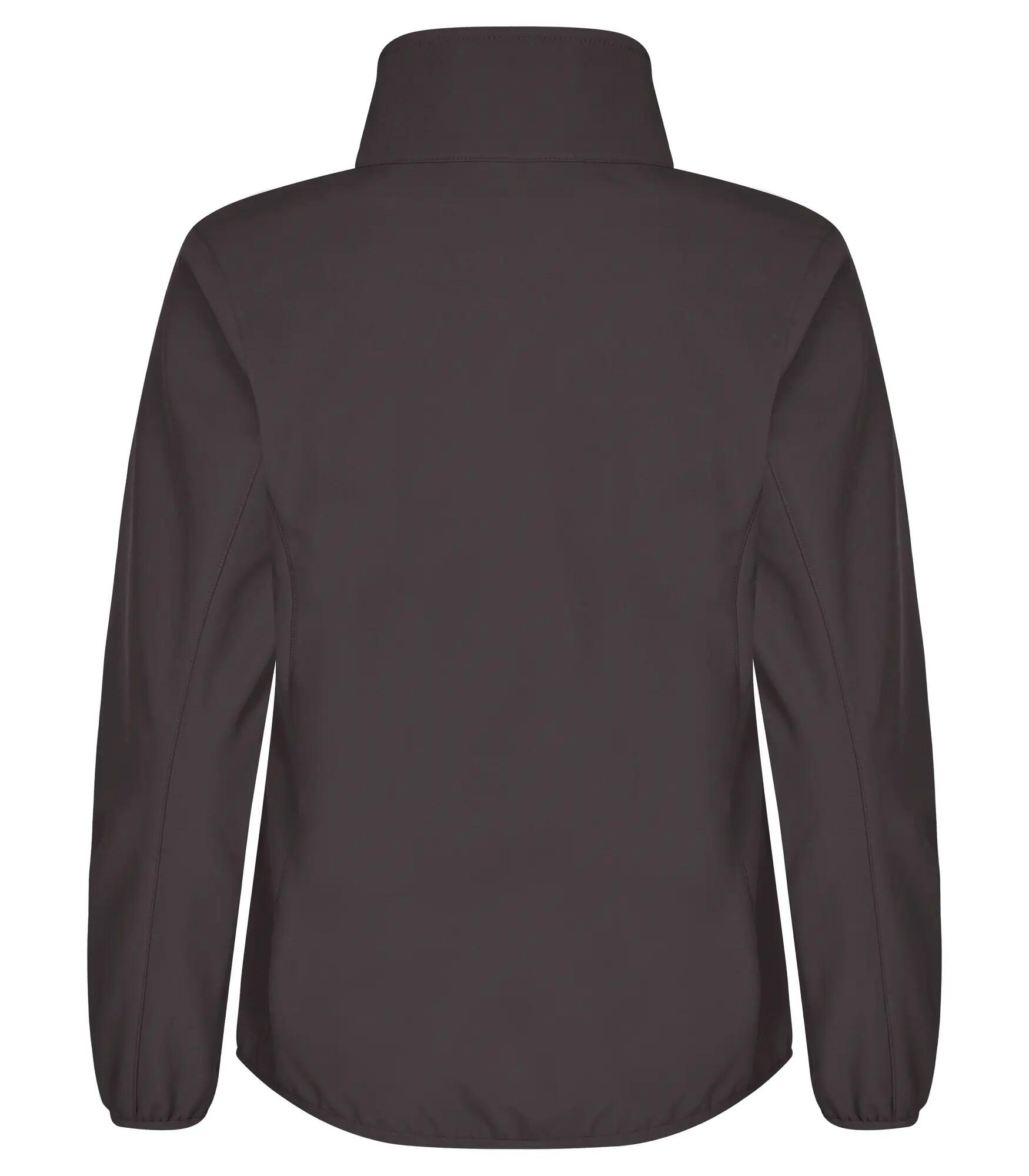 clique Classic Softshell Jacke Damen – 96% recyceltes Polyester – Dark grey 2/4