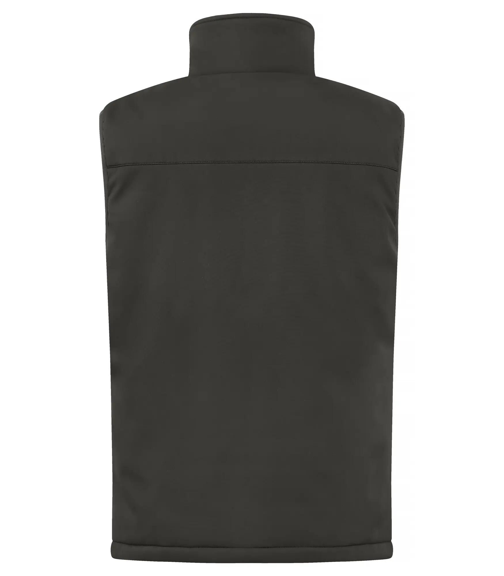 clique Padded Softshell Vest — Doudoune sans manches résistante Dark Grey 2/4