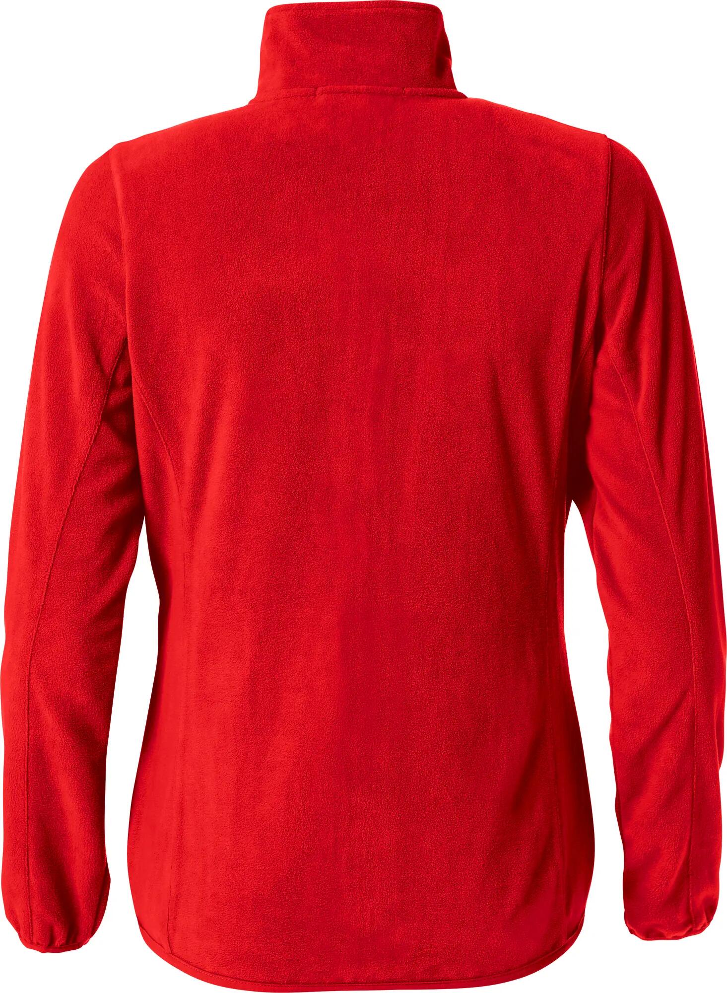 clique Kurtka Micro Fleece Damska – 100% poliester, anty piling – red 2/4