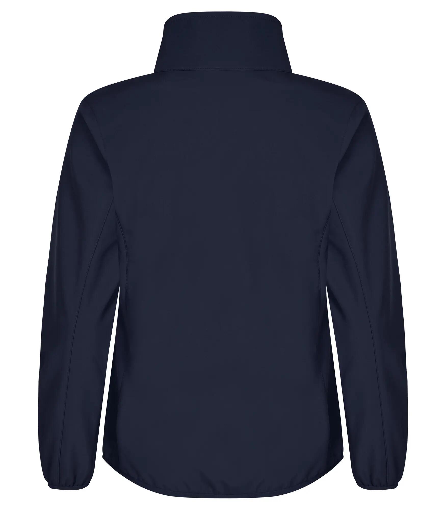 clique Classic Softshell Jacket Women – 96% gerecycled polyester – Dark navy 2/4