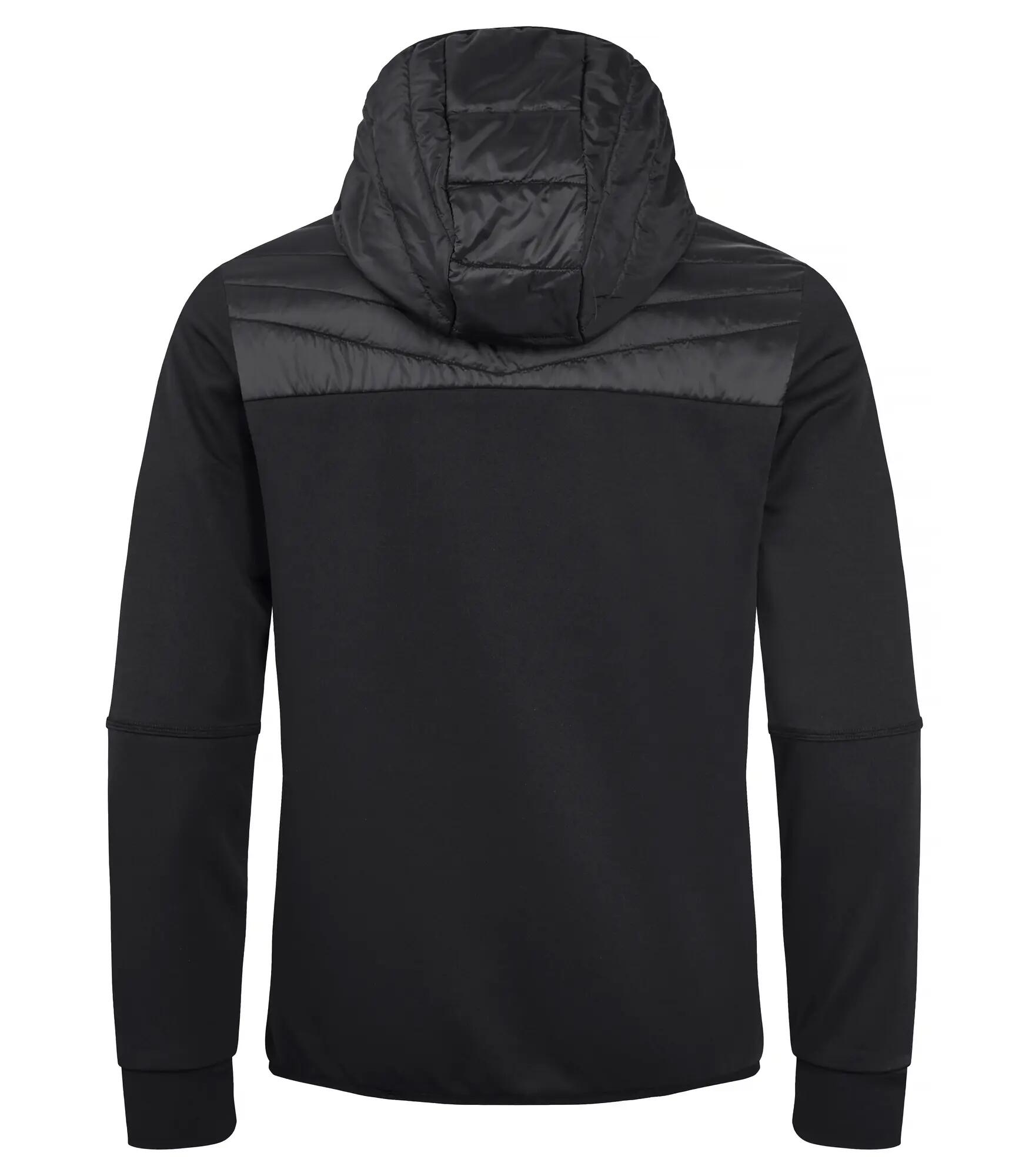 clique Utah Jacket Herrenjacke leicht wattiert mit Reflektoren schwarz – Black 2/4