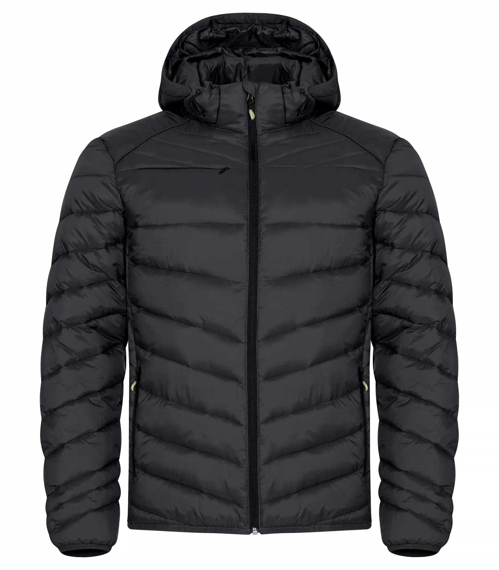 clique Jacke Idaho leicht und warm - 100% recyceltes Polyamid – Black 1/4