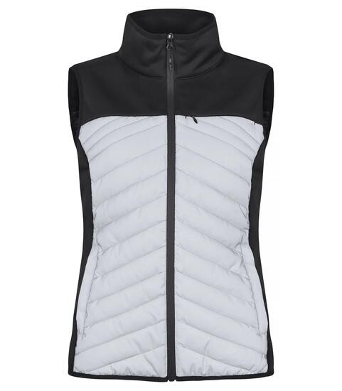 clique Utah Vest Women – Gilet leggermente imbottito riflettente – Reflective