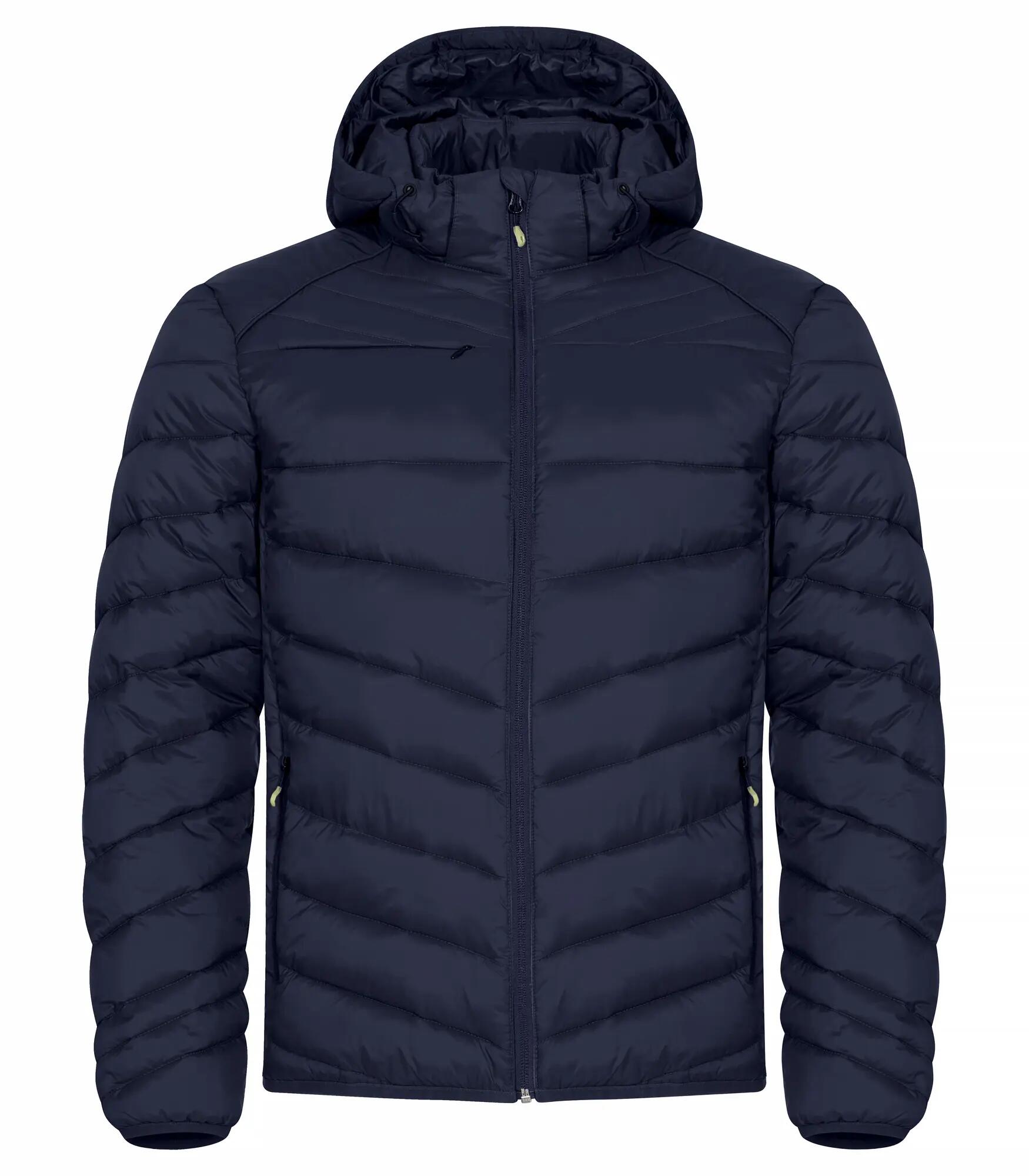 clique Veste Idaho légère et chaude en polyamide recyclé – Dark Navy 1/4