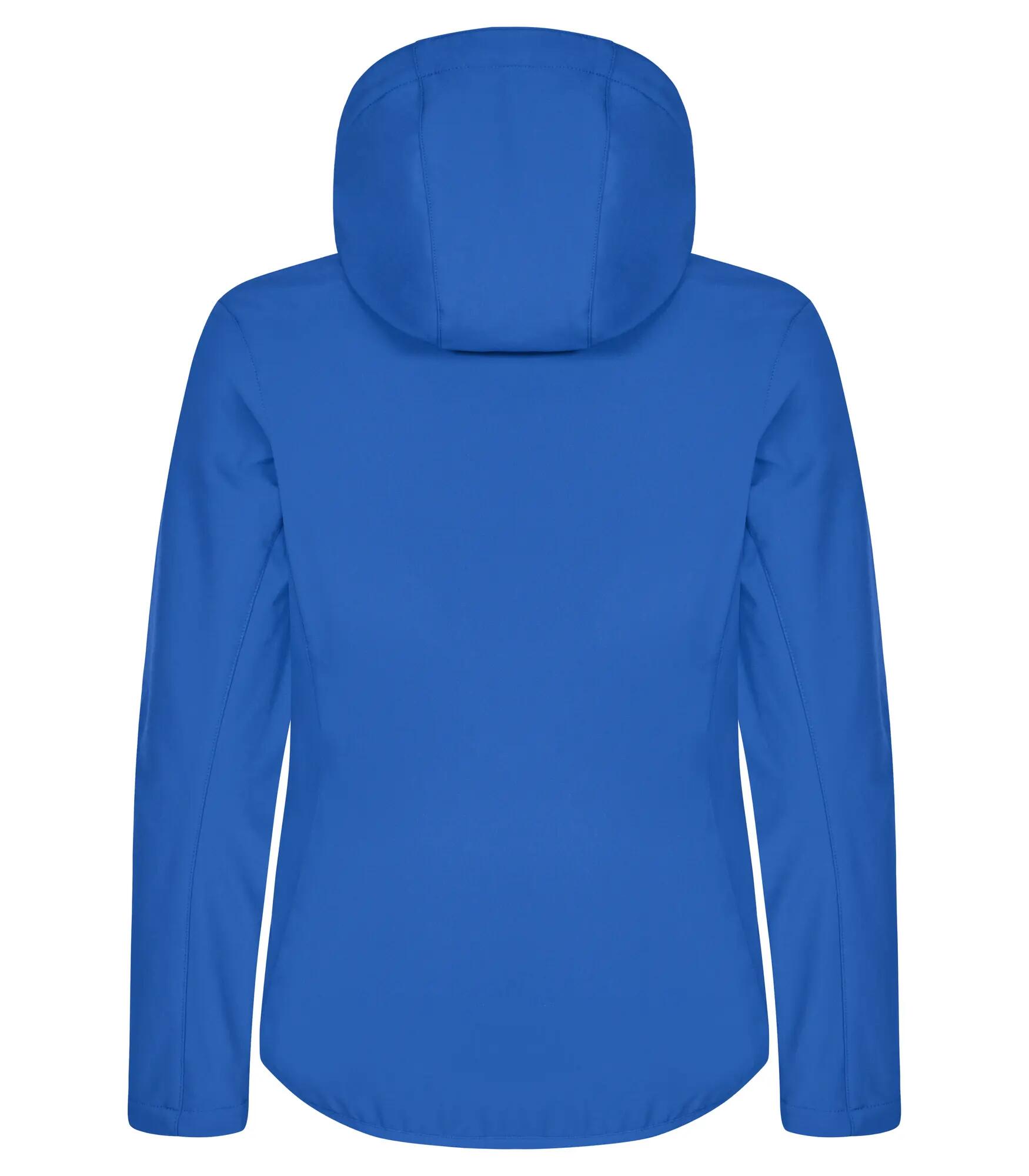 clique Damen Softshell-Hoody – 3-lagig, recyceltes Polyester – Royal blue 2/4