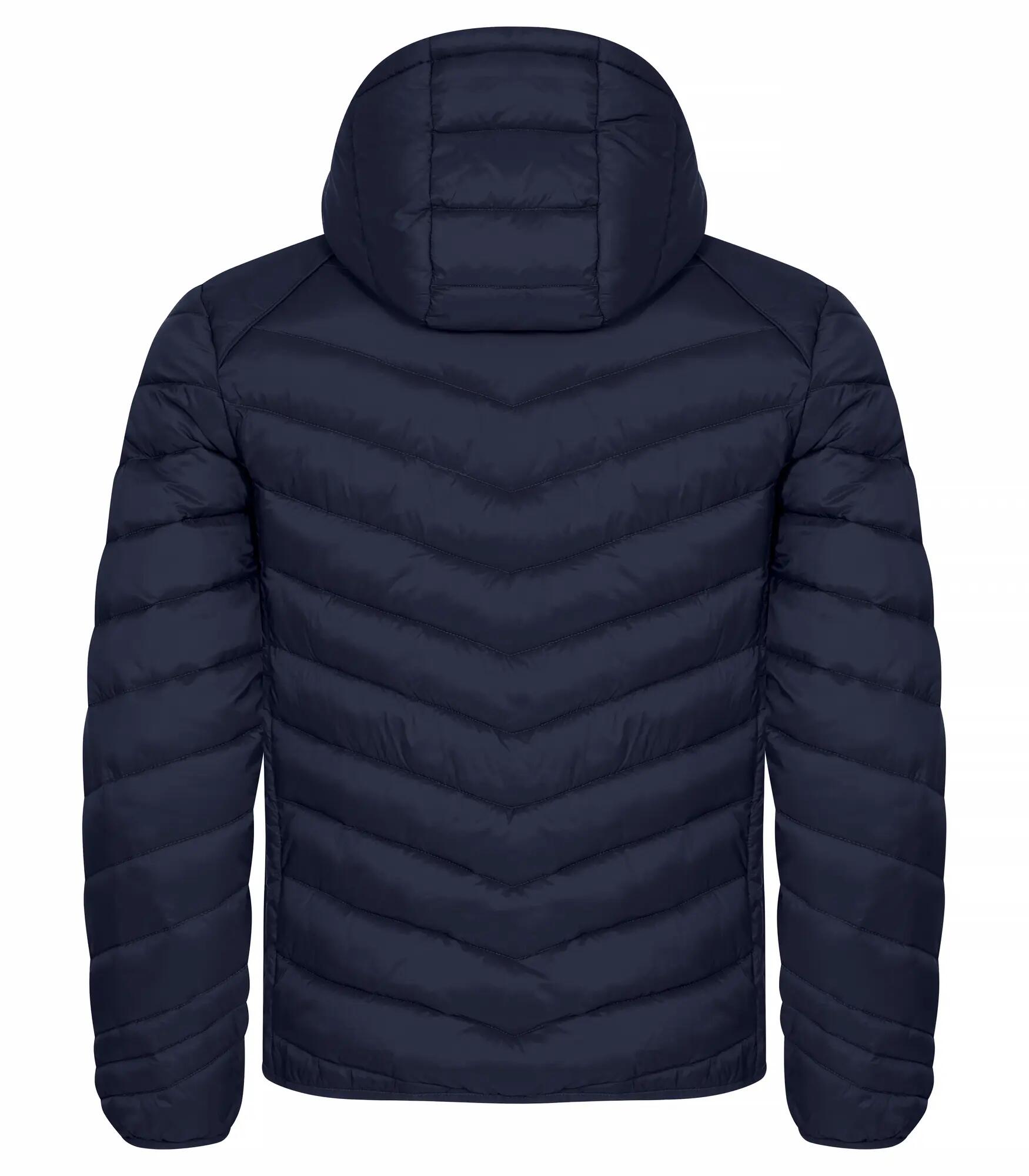clique Casaco Idaho em poliamida reciclada – leve e quente – Dark Navy 2/4