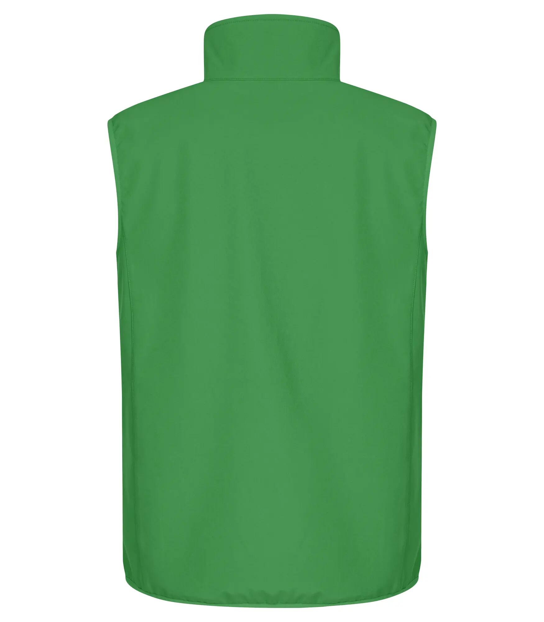 clique Classic Softshell Vest van gerecycled polyester - 3 lagen – Apple green 2/4