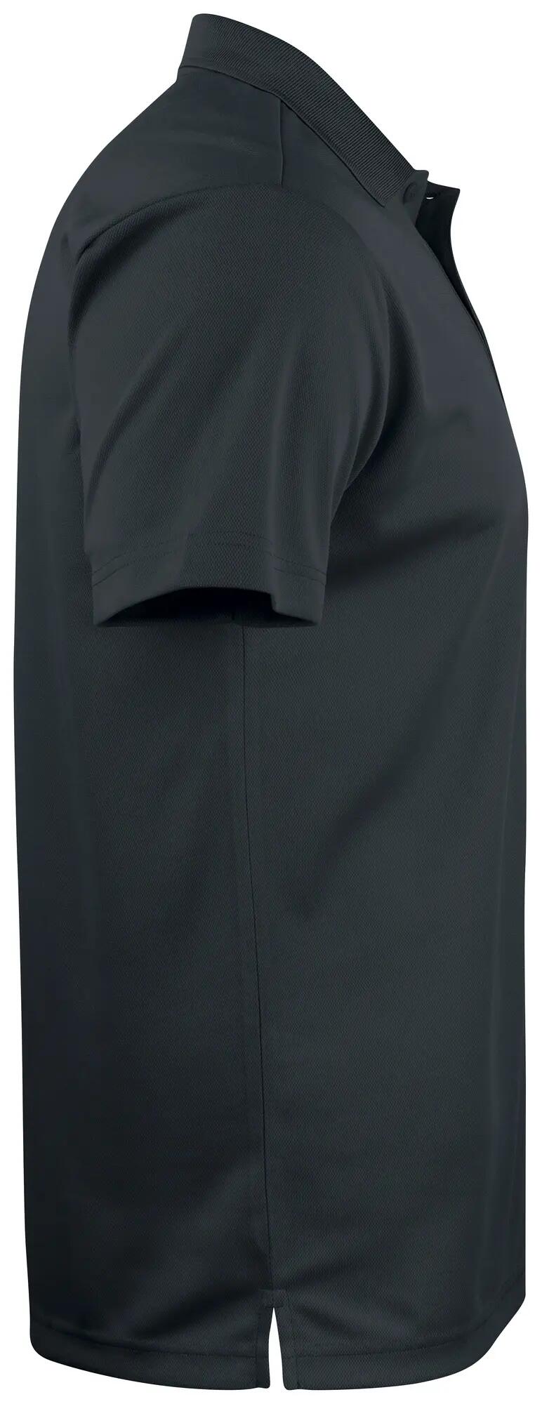 clique Basic Active Polo – black 4/4