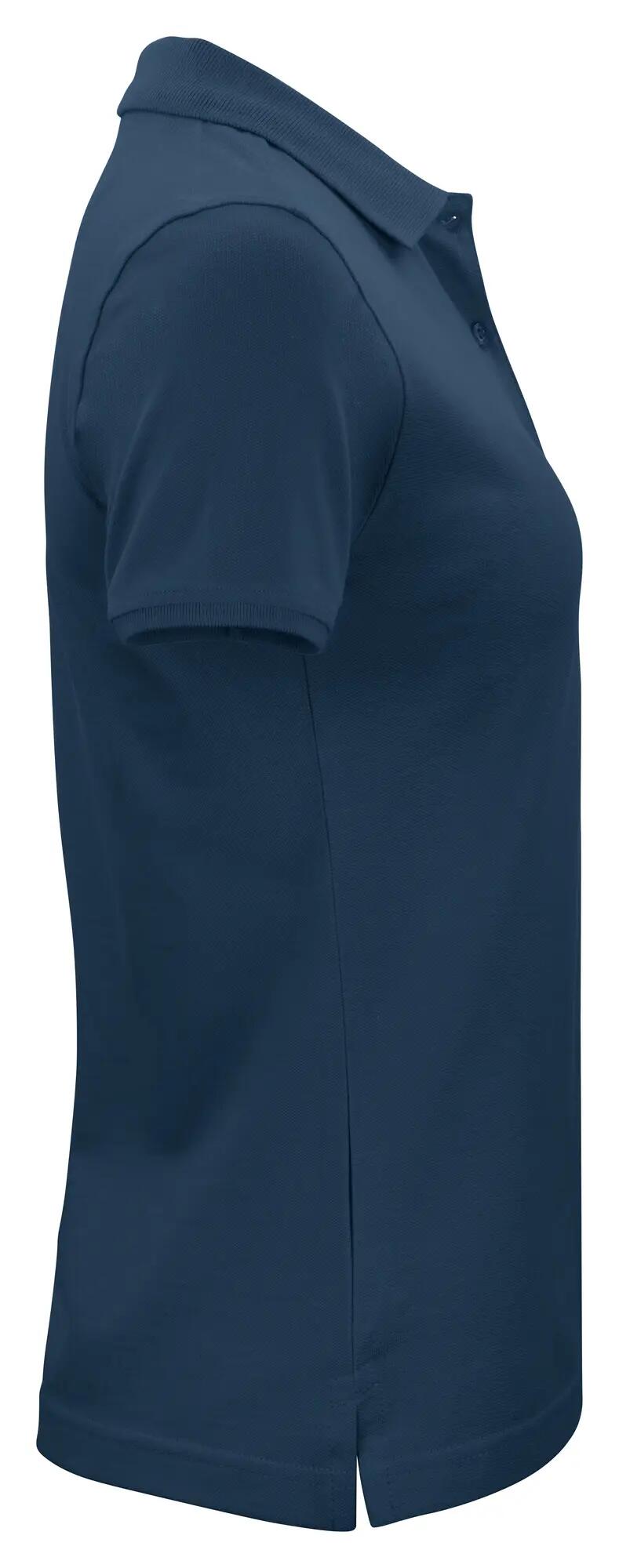 clique Classic OC Polo Women 100% algodão orgânico - dark navy 4/4