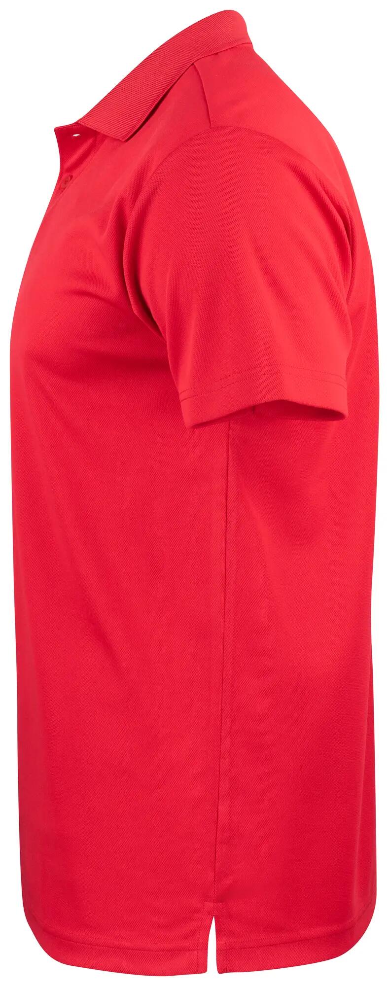 clique Basic Active Polo – red 4/4
