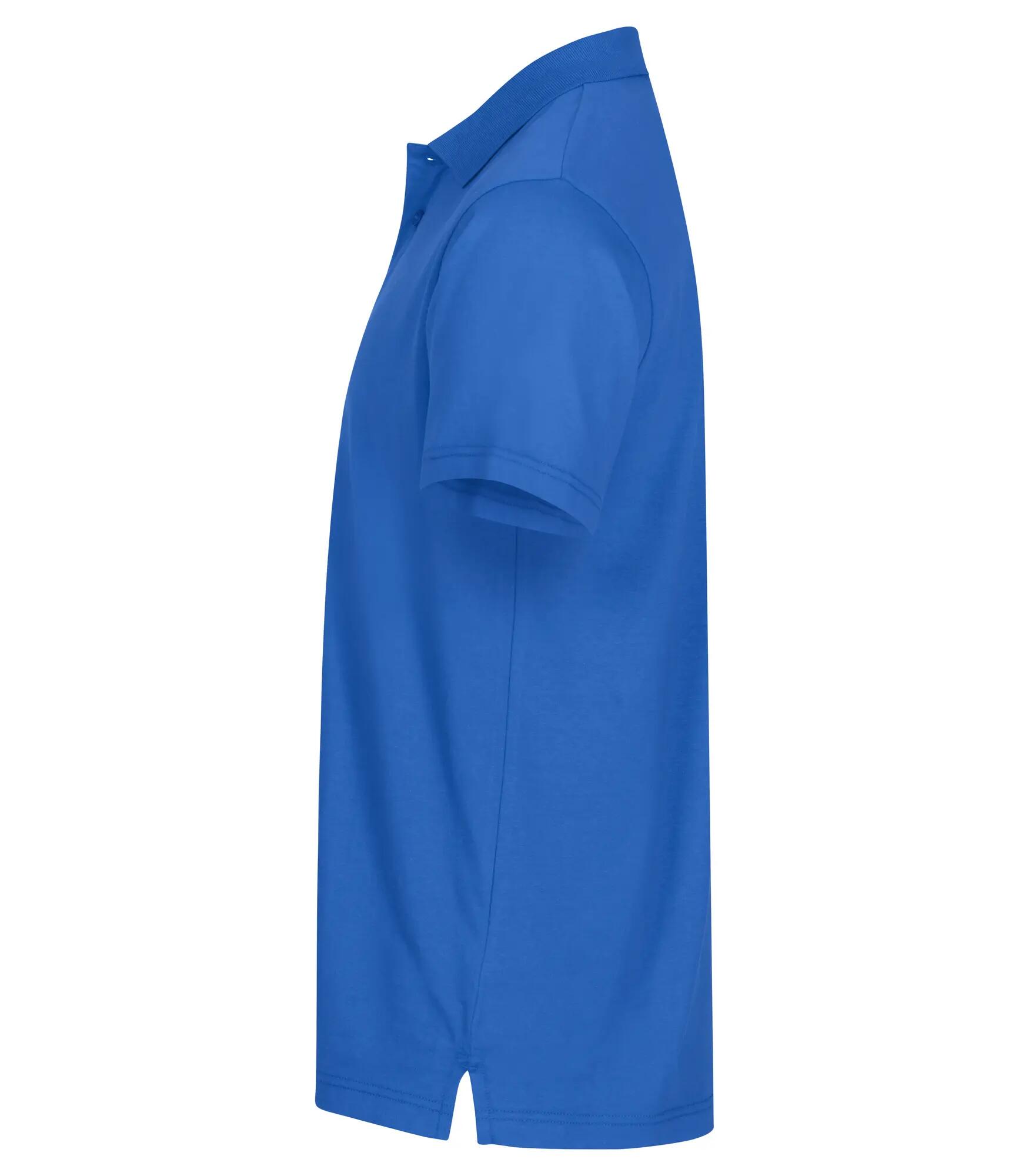 clique Single Jersey Polo – Royalblue 3/4