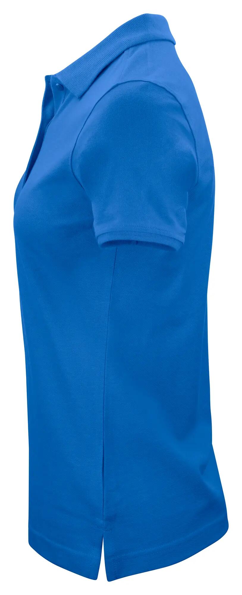 clique Classic OC Polo Women aus Bio-Baumwolle – bequeme Passform – royal blue 3/4