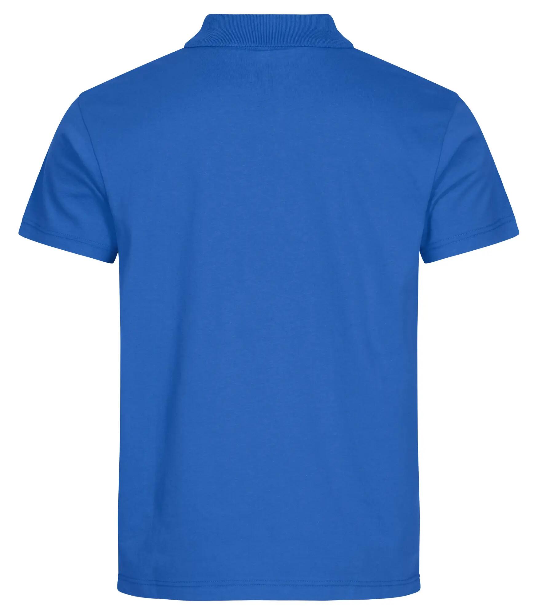 clique Single Jersey Polo – Royalblue 2/4