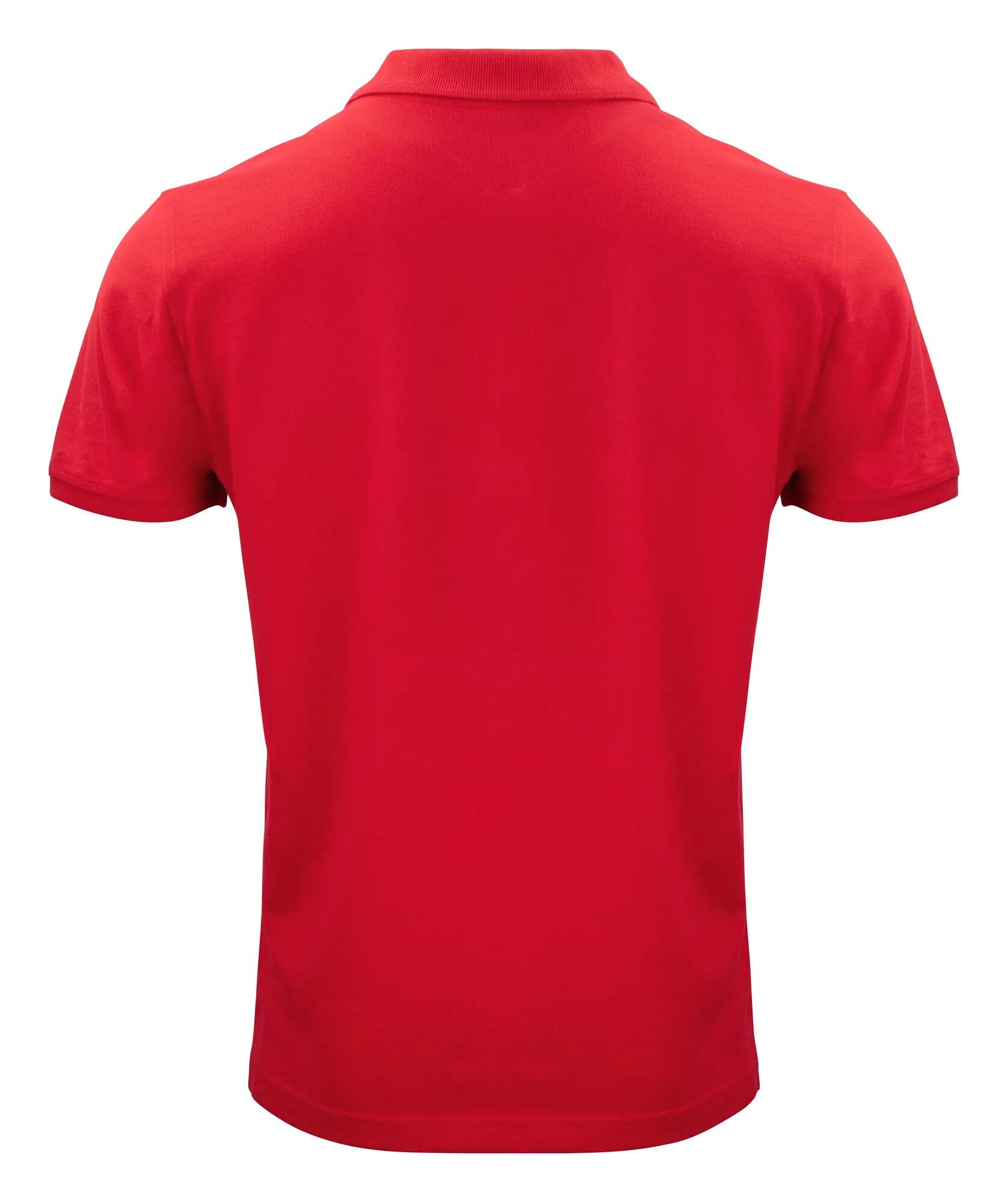 clique Polo Classic OC en coton bio – coupe confortable – red 2/4