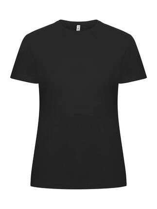 clique Classic OC-T Women – T‑shirt femme en coton bio – black
