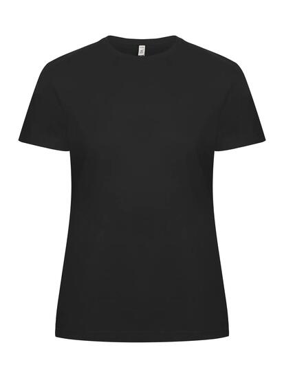clique Classic OC-T Women – T‑shirt femme en coton bio – black