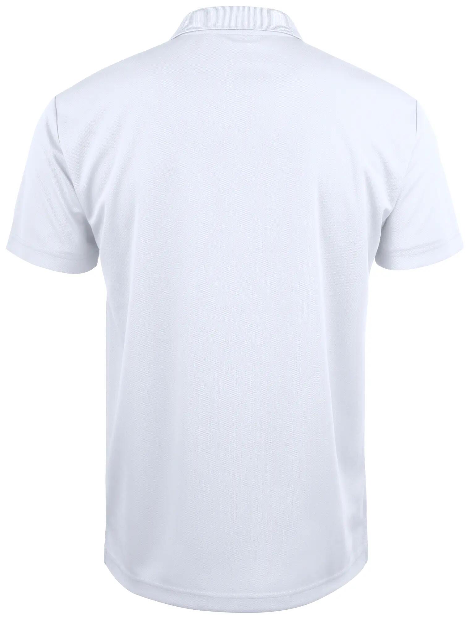 clique Basic Active Polo – white 2/4
