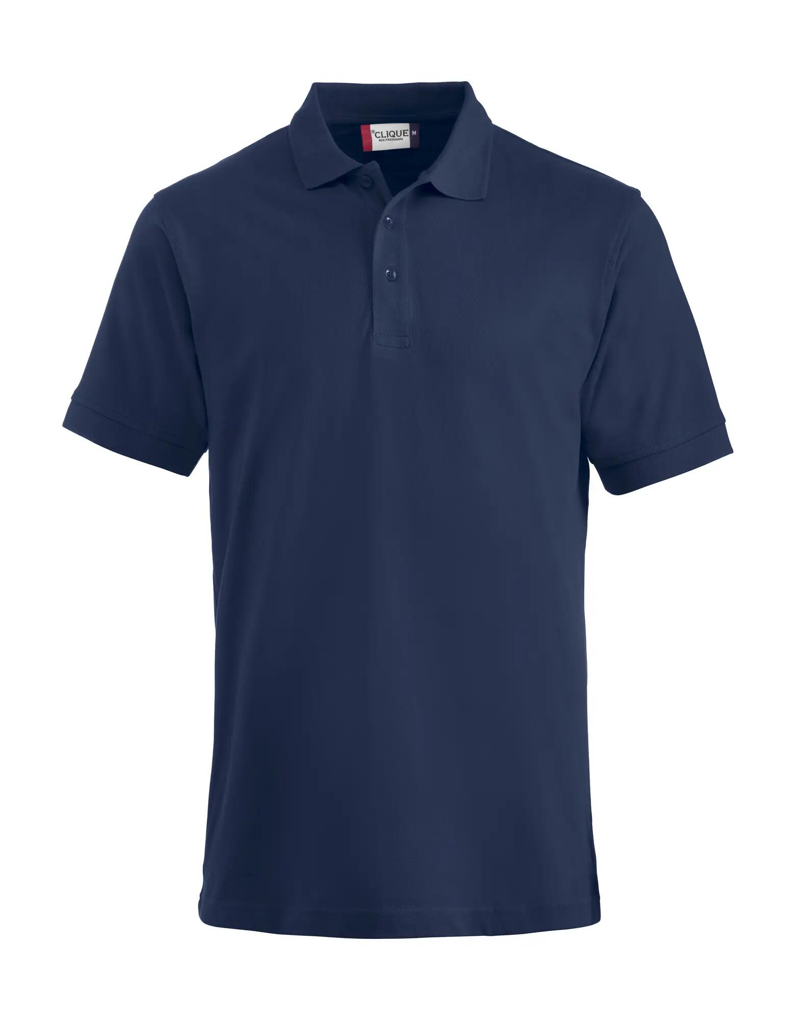 clique Polo Lincoln em algodão penteado 100% – navy 1/4