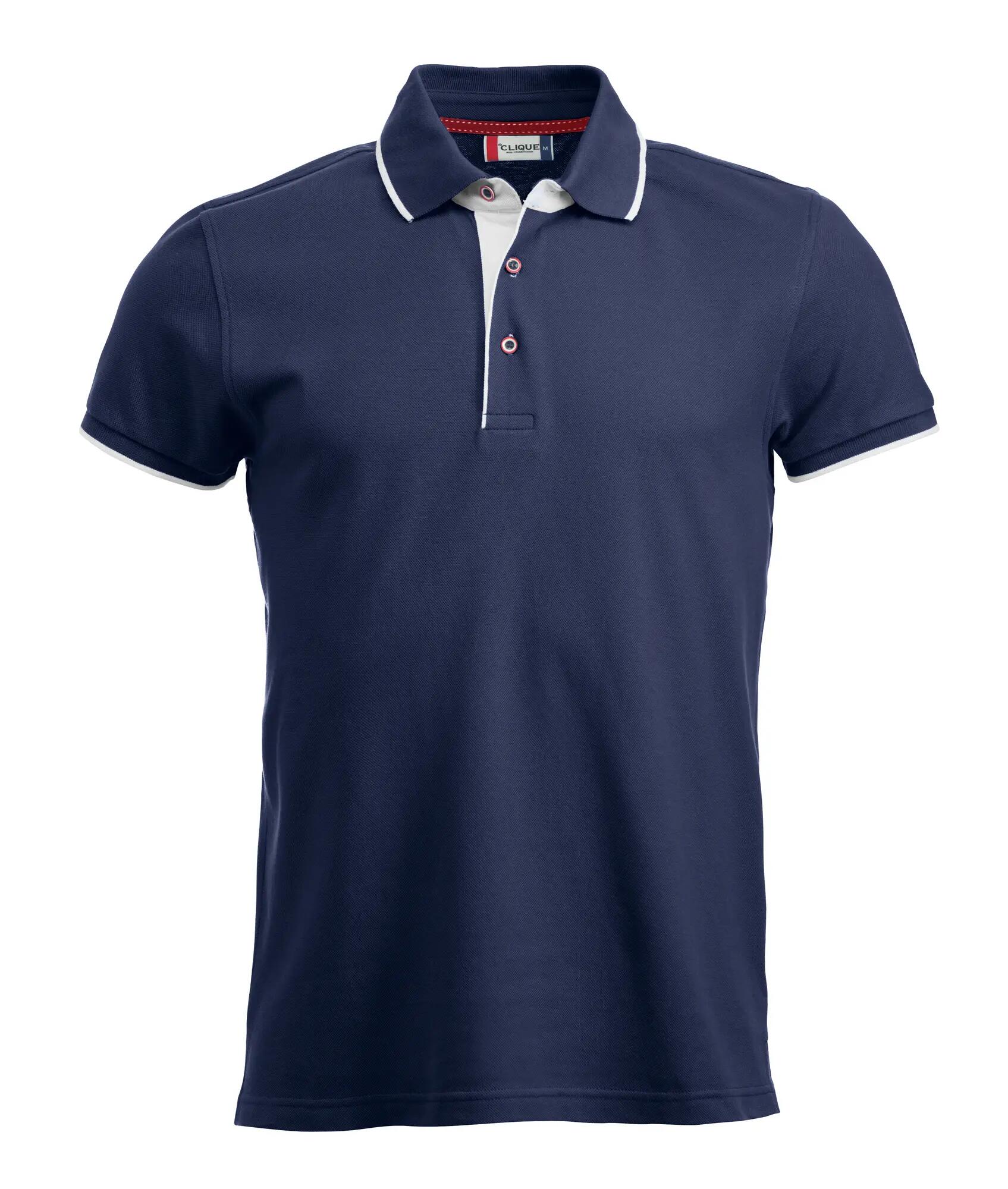 clique Polo Seattle 100% algodão - dark navy 1/5