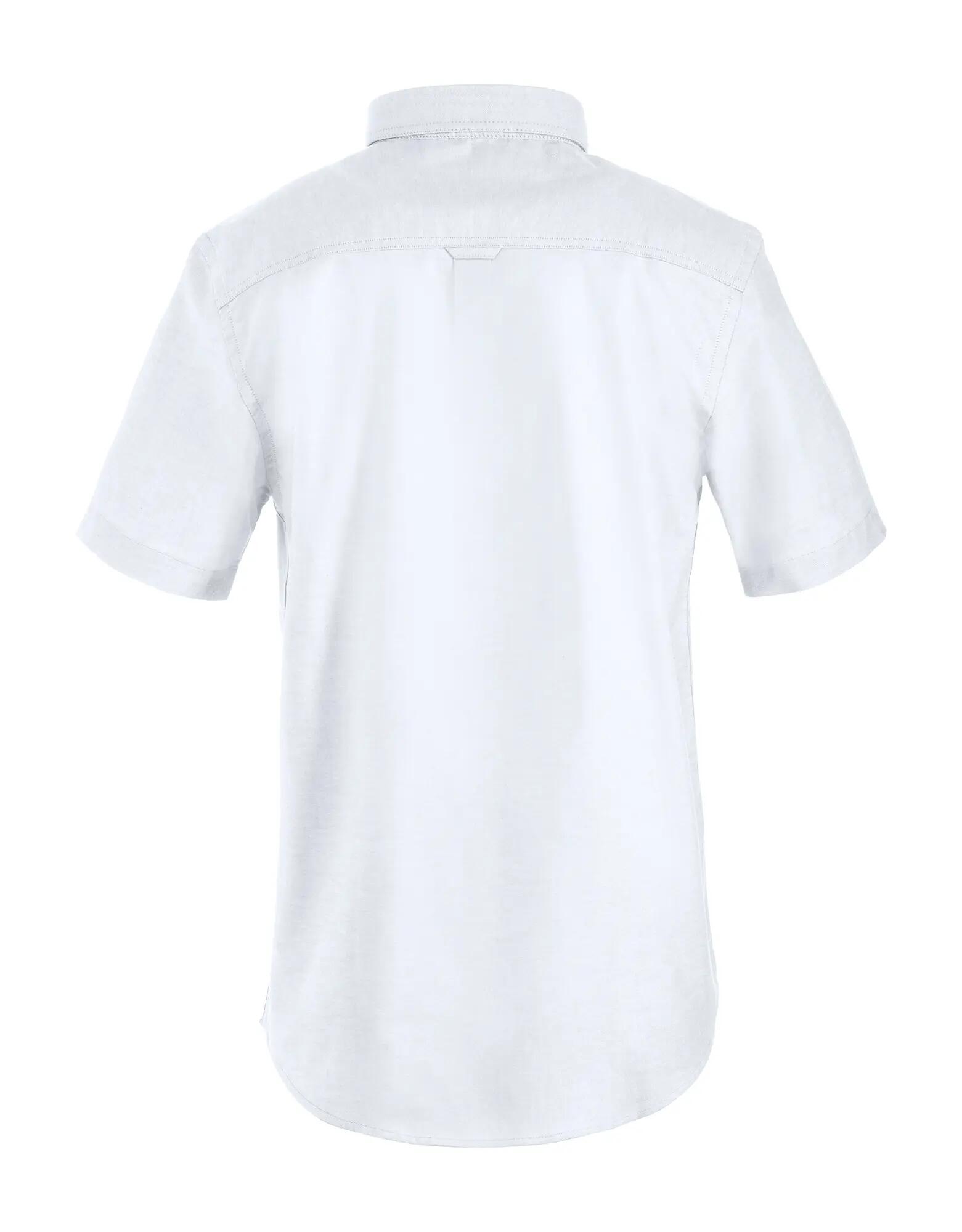 clique Cambridge Camisa Oxford manga corta 100% algodón – white 2/4
