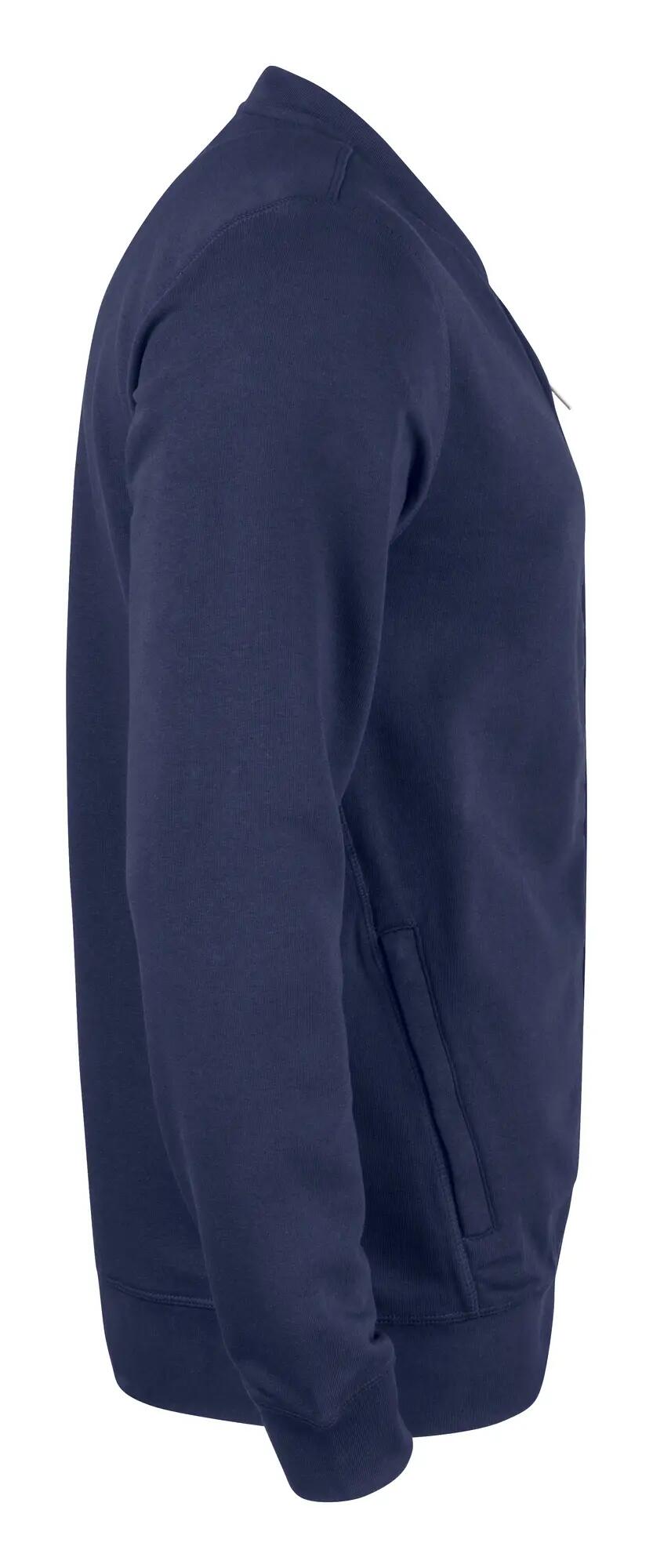 clique Premium OC Cardigan mit Reißverschluss aus Bio-Baumwolle – dark 4/4