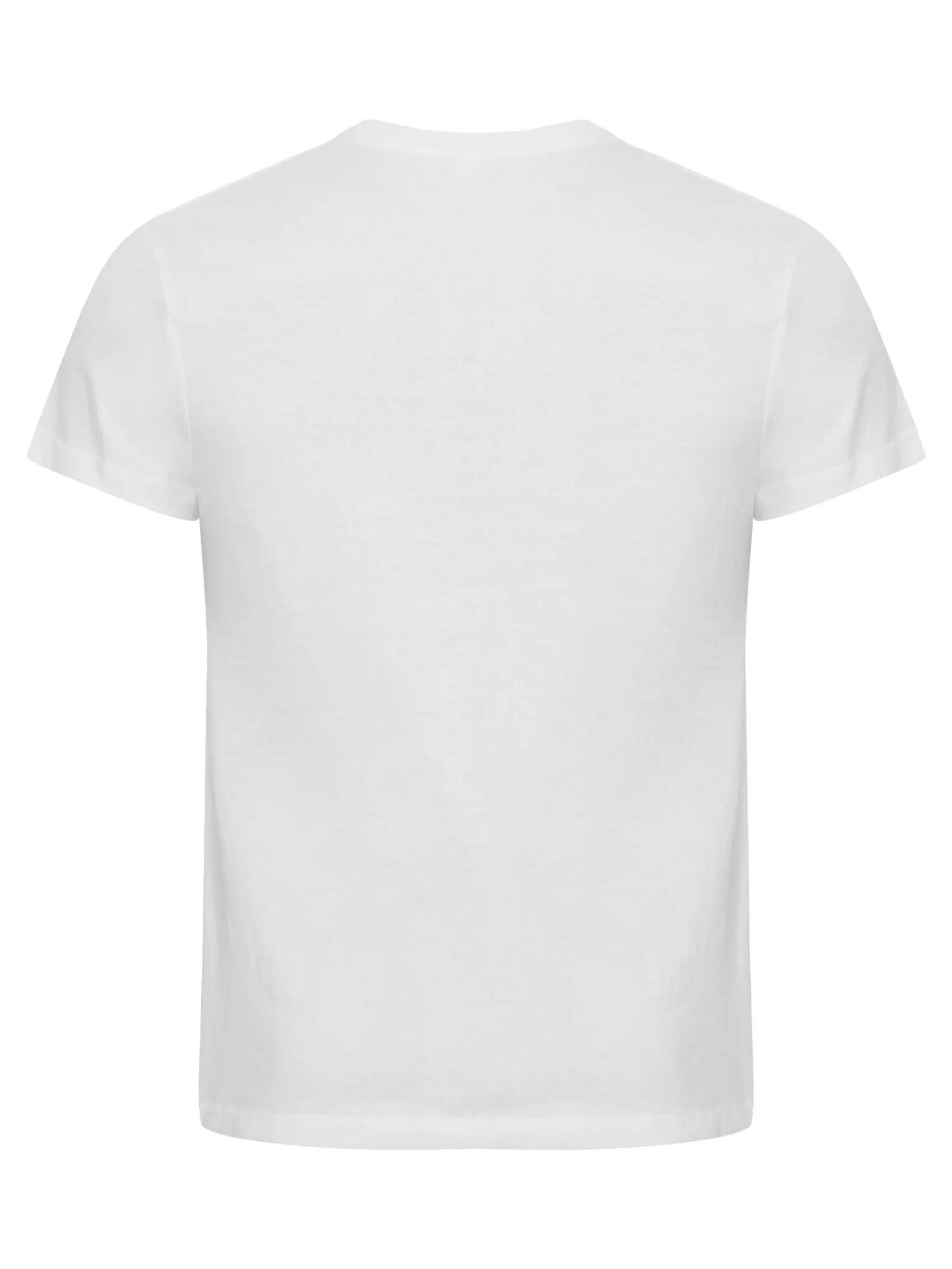 clique Classic OC-T Camiseta hombre 100% algodón orgánico blanca – white 4/4