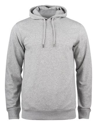 clique Premium OC Hoody z organiczną bawełną – grey melange