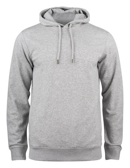 clique Premium OC Hoody z organiczną bawełną – grey melange