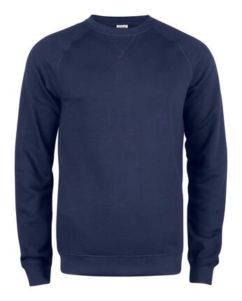 clique Premium OC Roundneck męska bluza z organicznej bawełny i poliestru z