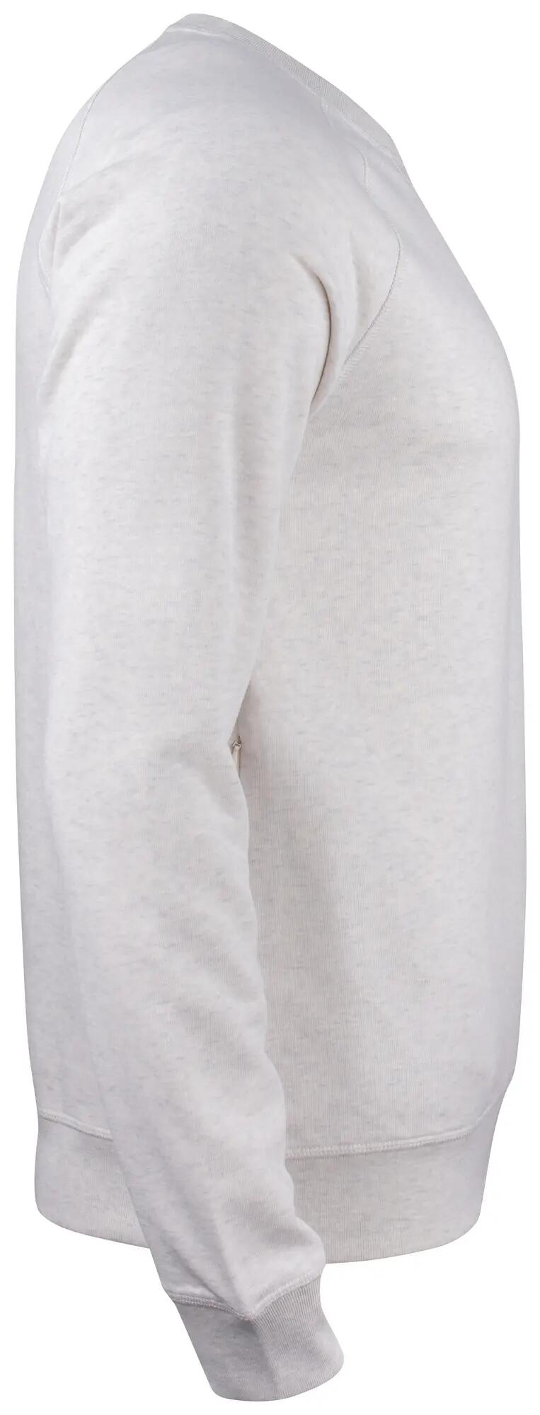 clique Premium OC Roundneck heren sweater van biologische katoenmix – nature 4/4