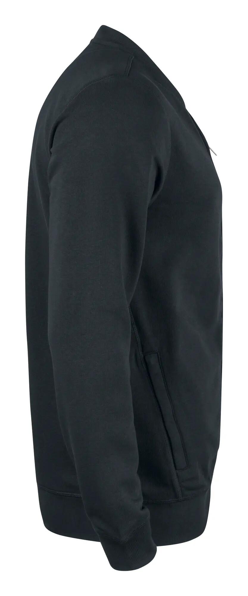 clique Premium OC Cardigan com fecho integral em algodão orgânico e poliéster – 4/4