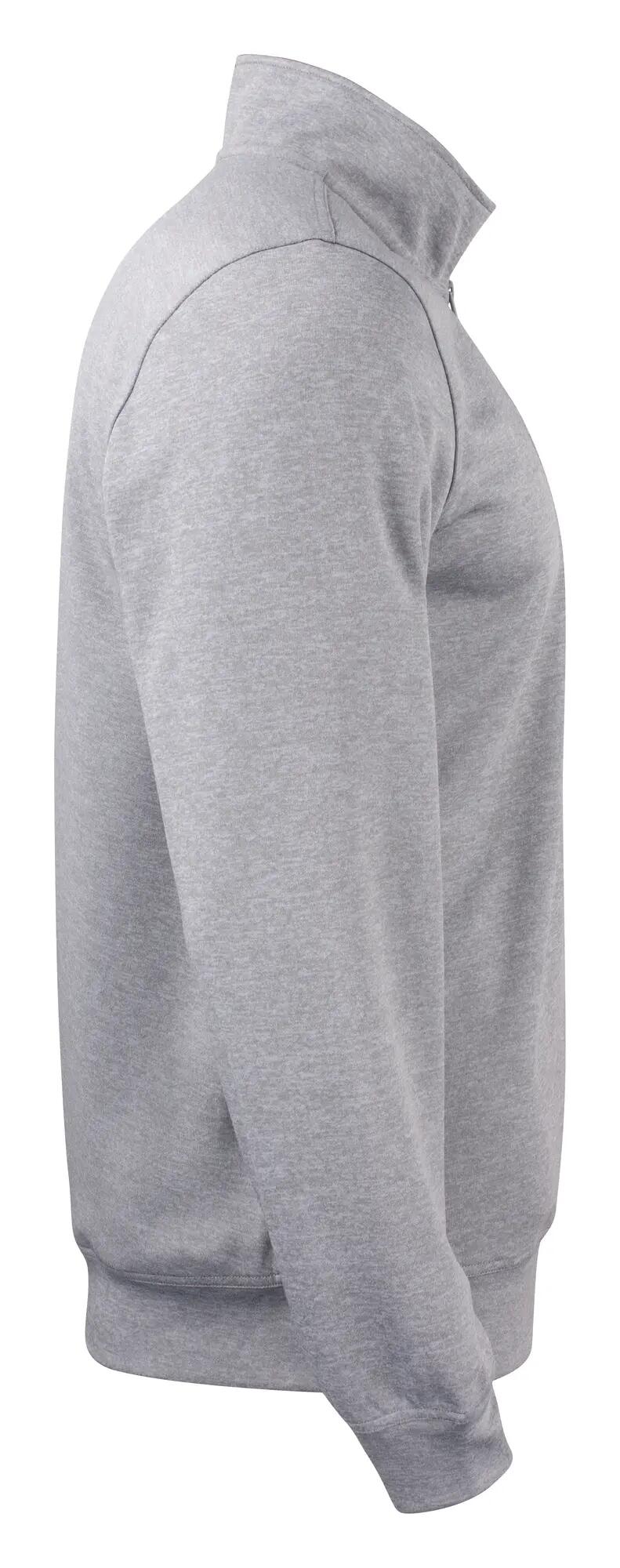 clique Basic Active Half Zip – grey melange 4/4