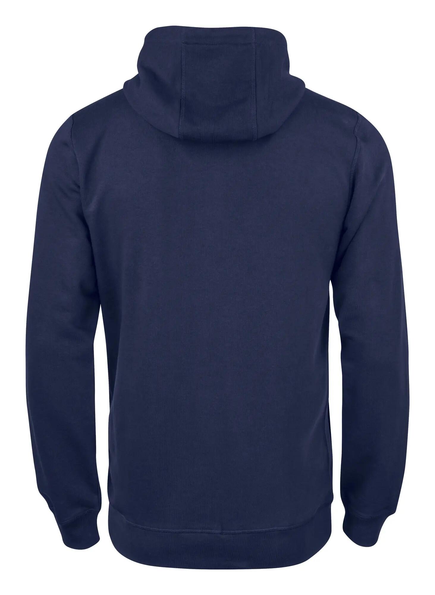 clique Premium OC Hoody Full Zip Bio-Baumwolle – dark Marineblau 2/4