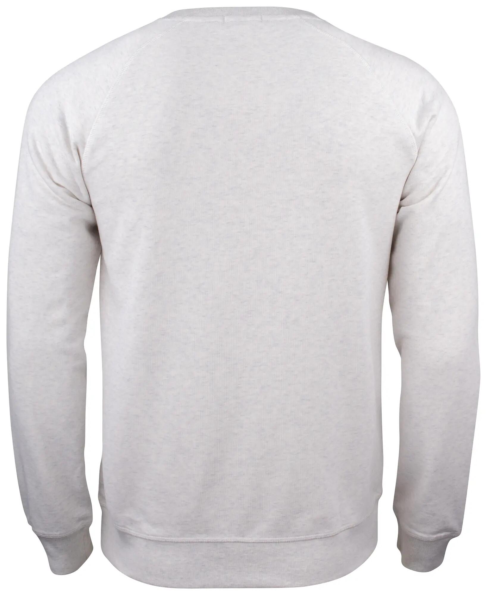 clique Premium OC Roundneck heren sweater van biologische katoenmix – nature 2/4