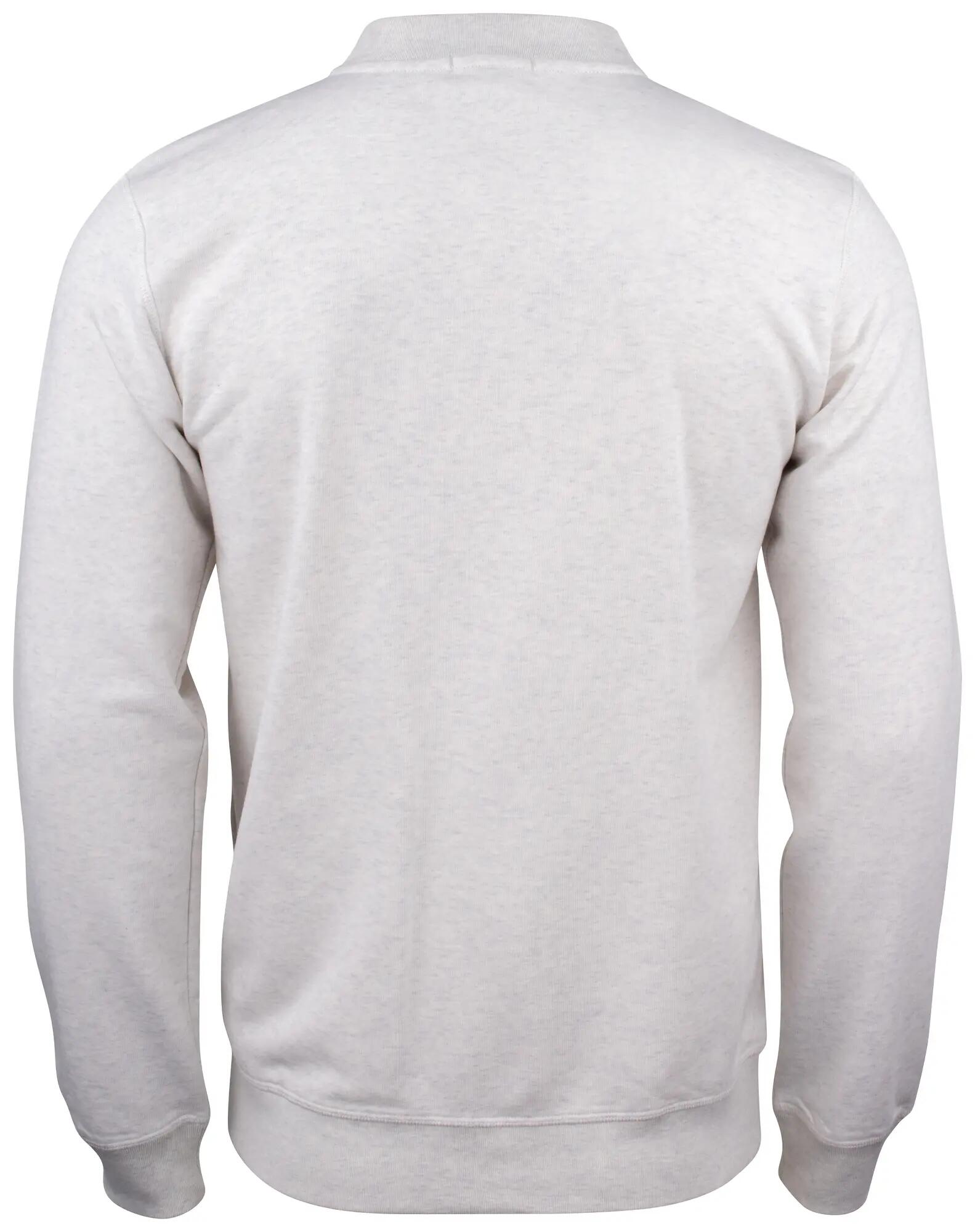 clique Cardigan Premium OC com fecho completo em algodão biológico – nature 2/4