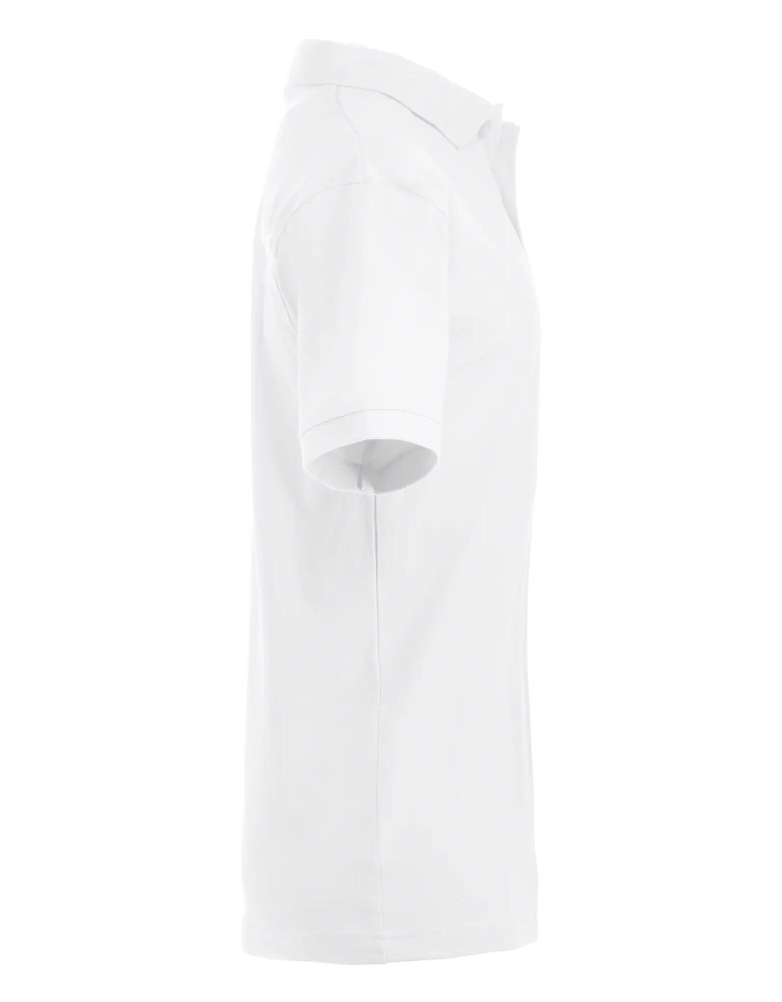 clique polo Lincoln z 100% czesaną bawełną dla mężczyzn – white 4/4