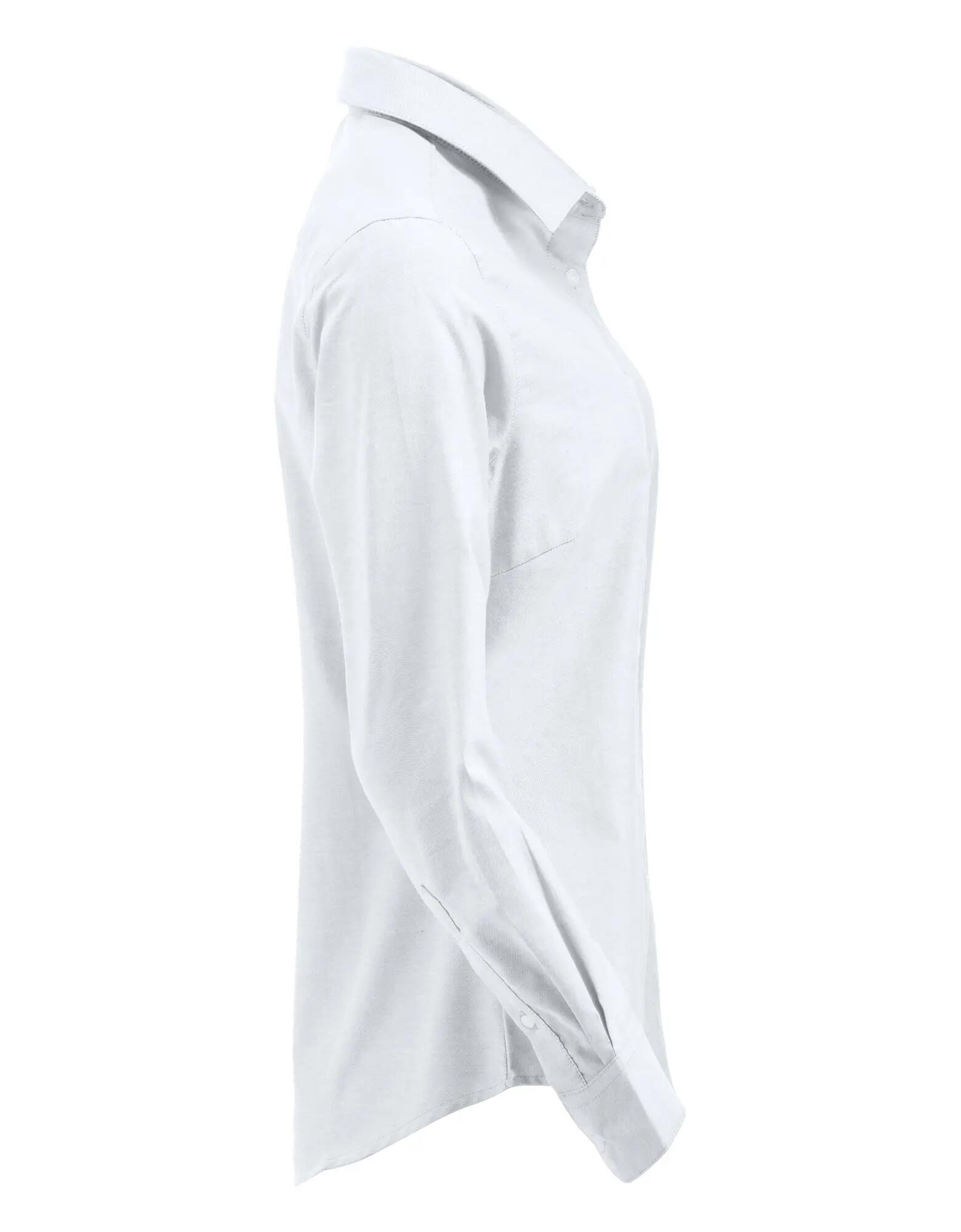 clique Garland Camisa Oxford de manga larga 100% algodón blanco – white 4/4