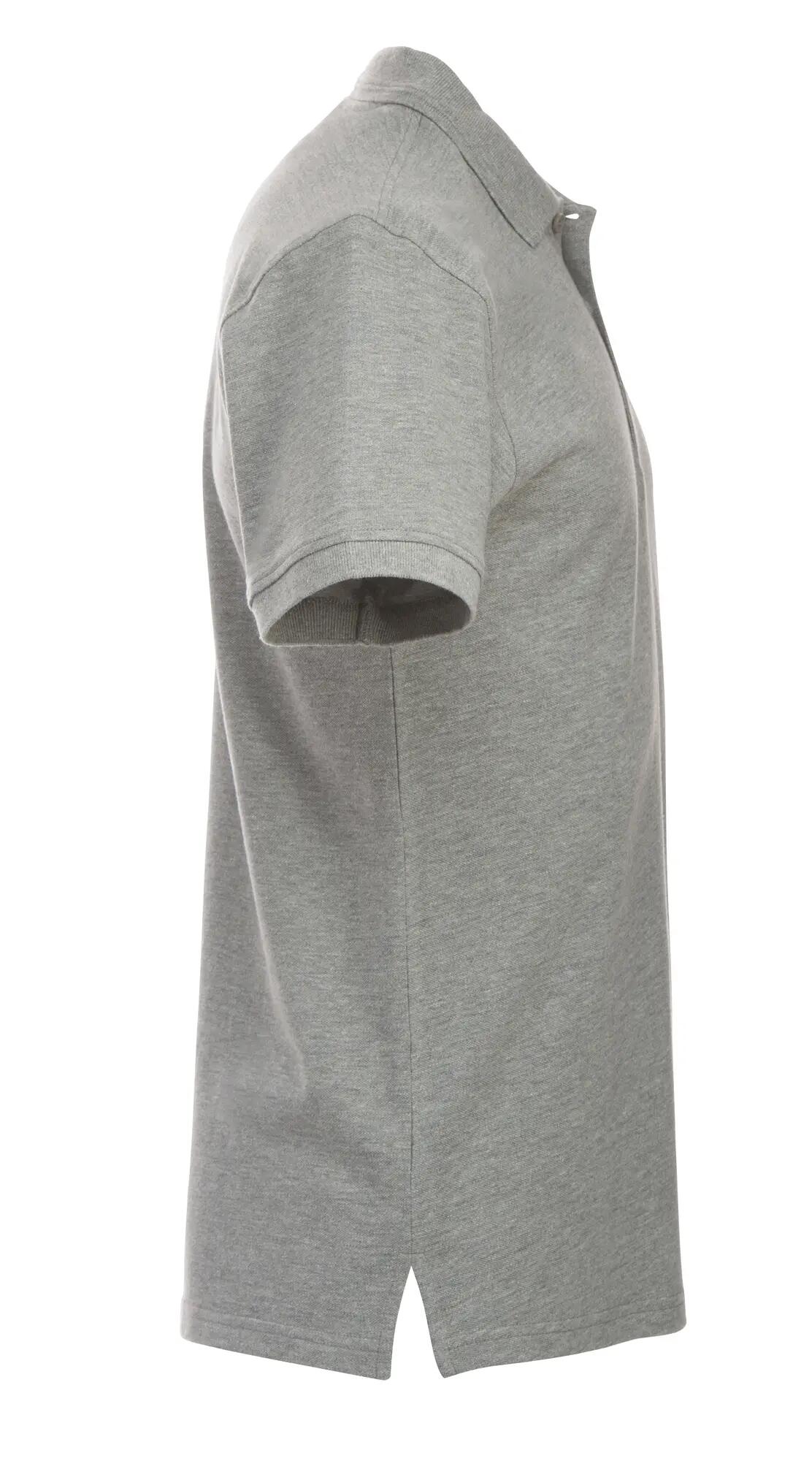 clique Polo Manhattan in grey melange – sportieve look 4/4