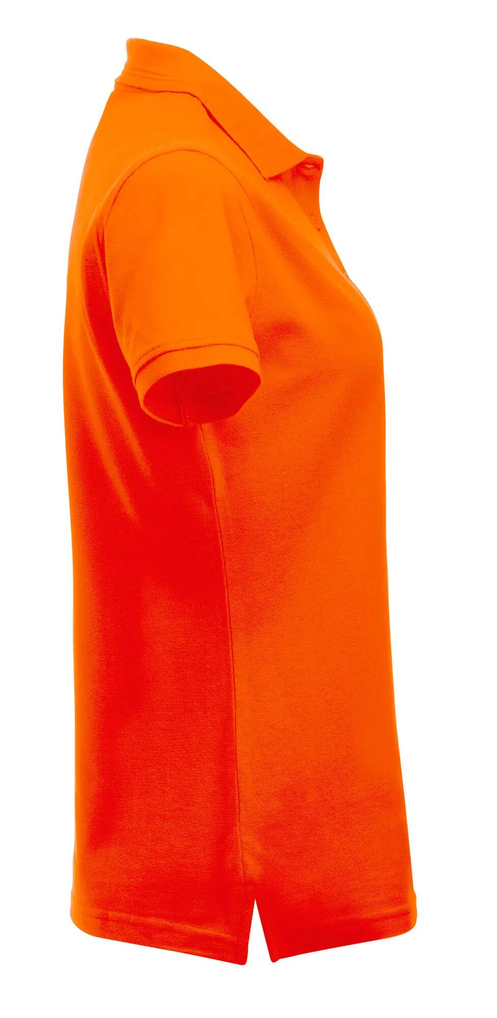 clique Polo Manhattan Women - Folhos com riscas jacquard no colar – visibility 4/4