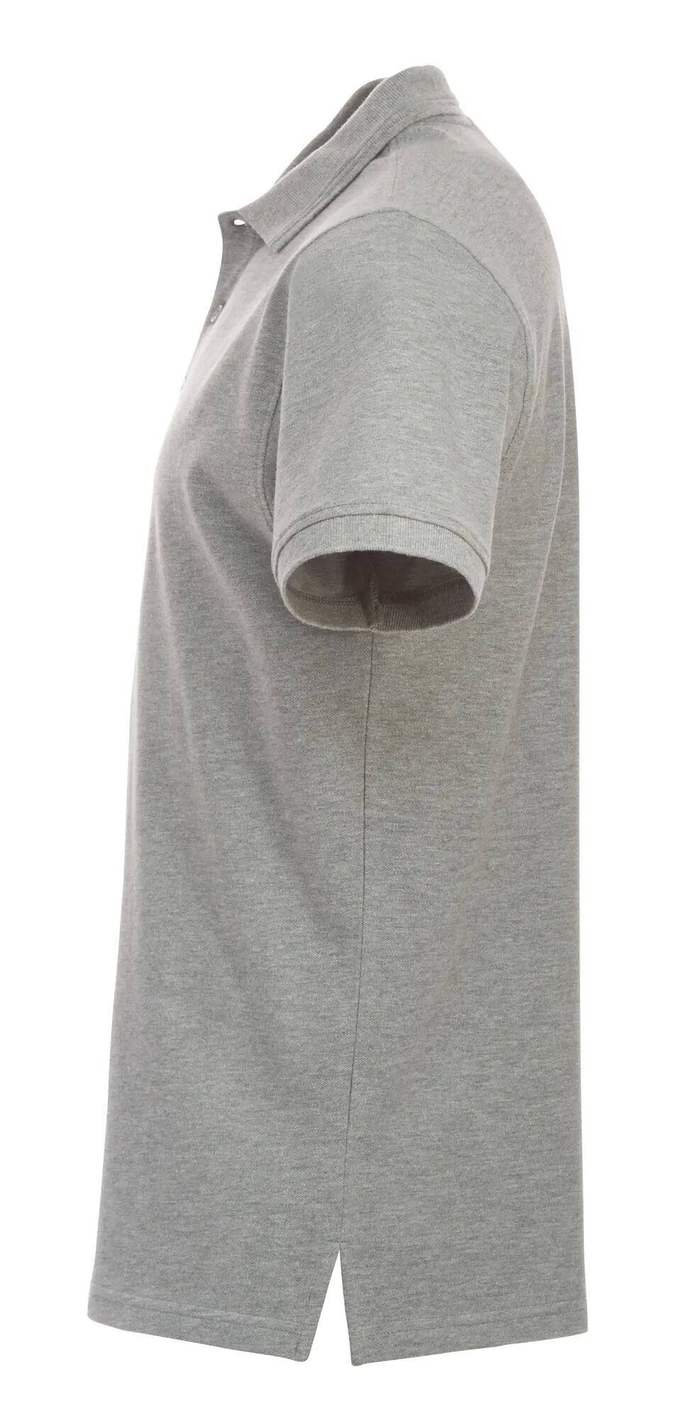 clique Polo Manhattan in grey melange – sportieve look 3/4