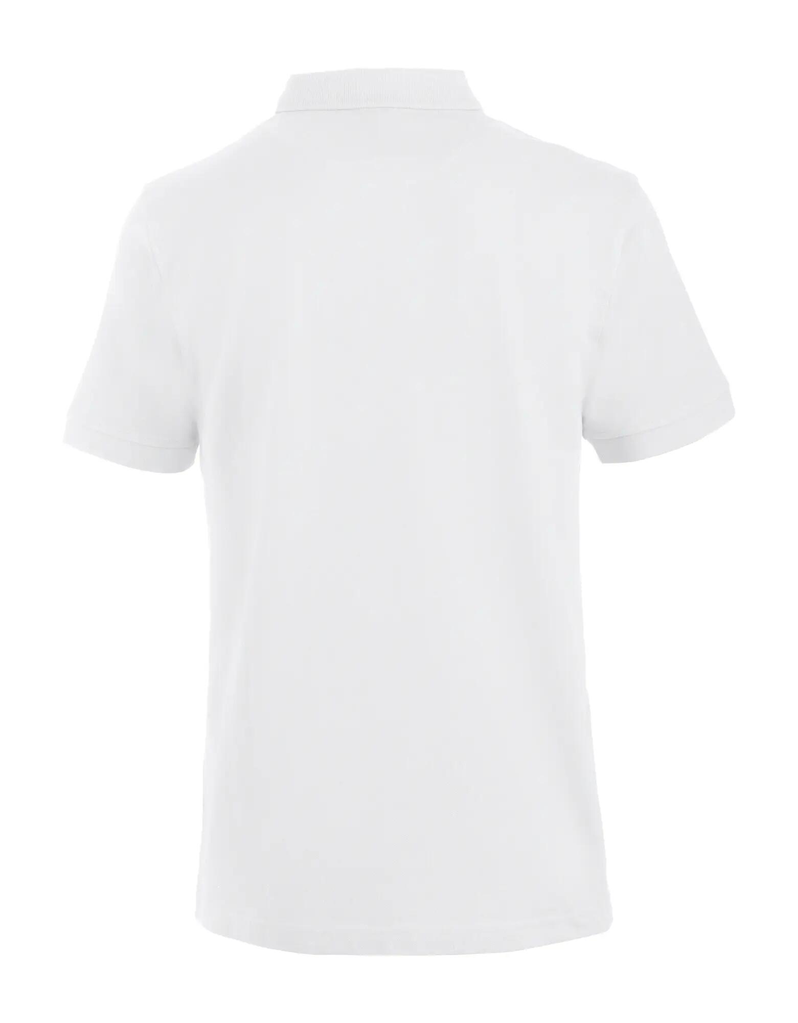 clique polo Lincoln z 100% czesaną bawełną dla mężczyzn – white 2/4
