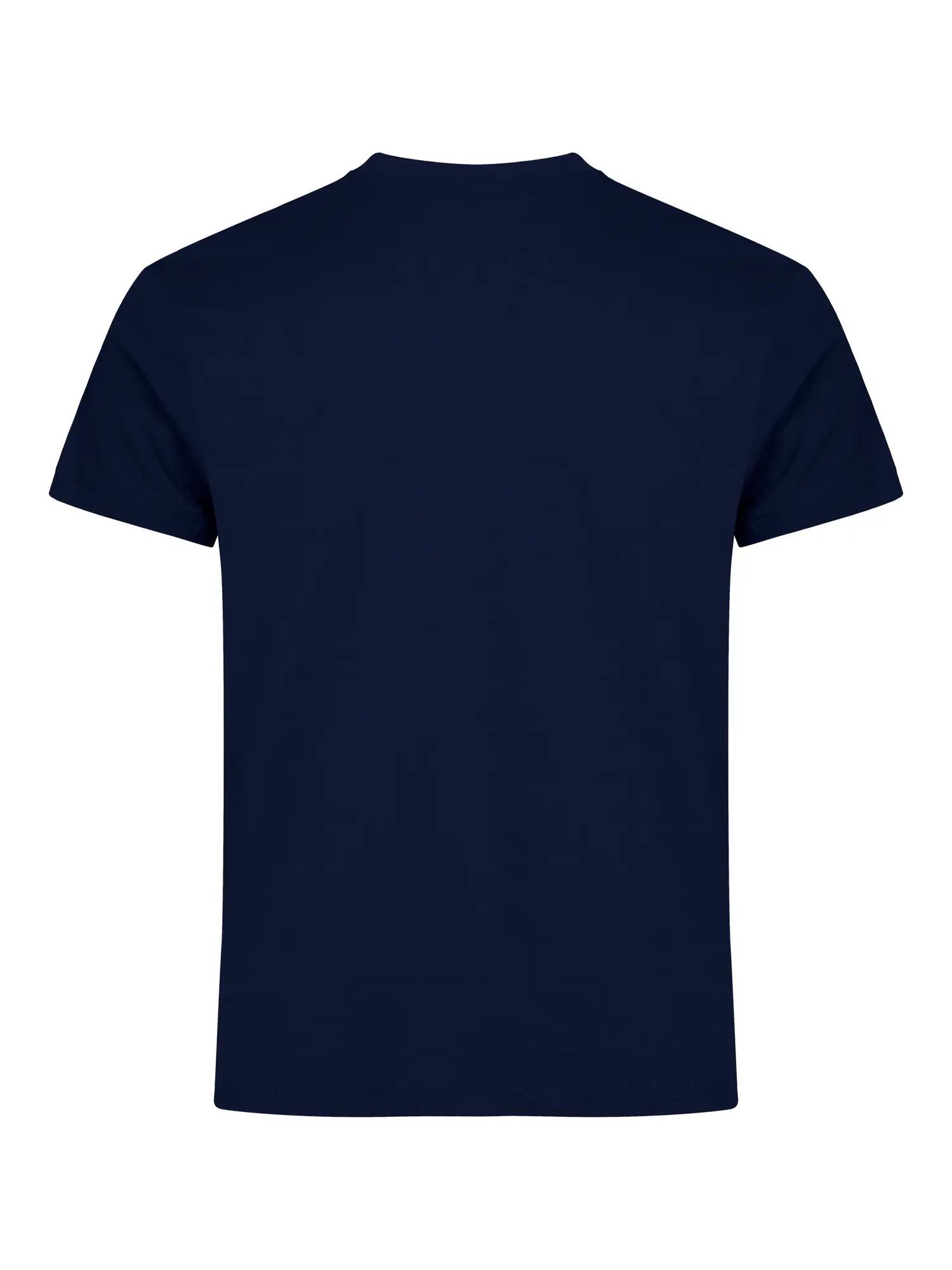clique Basic-T Herren-T-Shirt eng anliegend aus Baumwolle — dark Marineblau 4/8