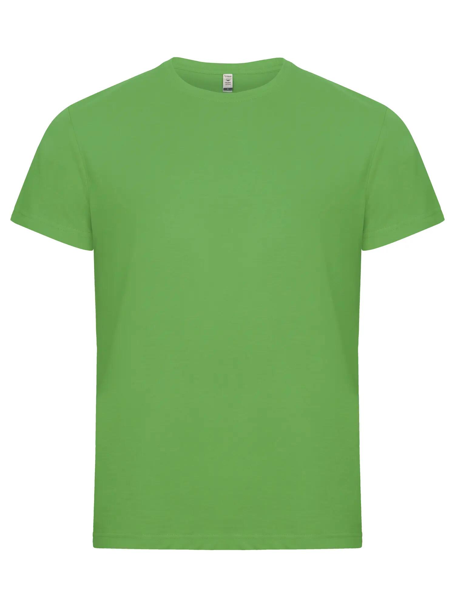 clique Classic OC-T T‑shirt em algodão biológico – apple green 1/4