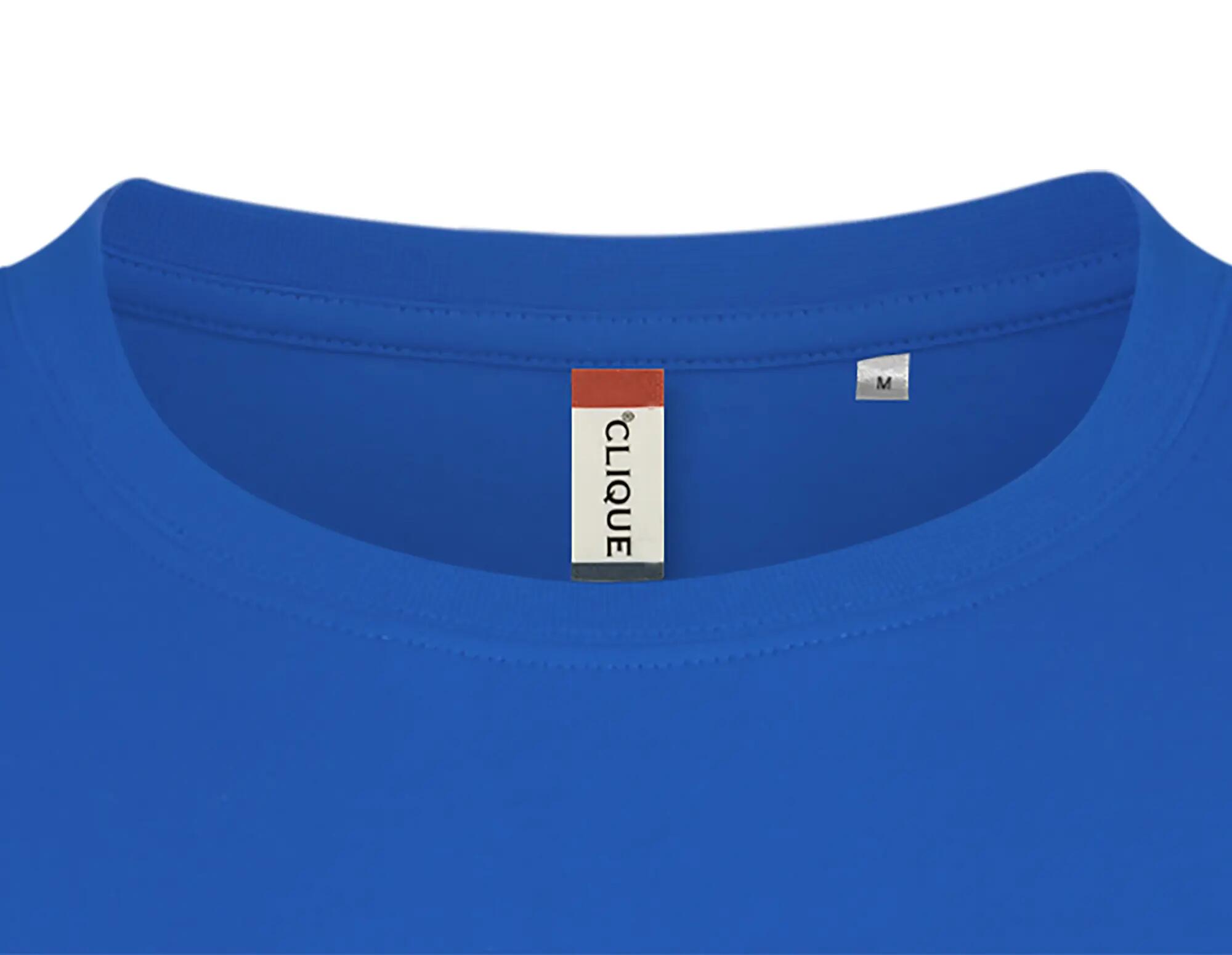 clique Basic-T Koszulka męska dopasowany krój – royal blue 5/8