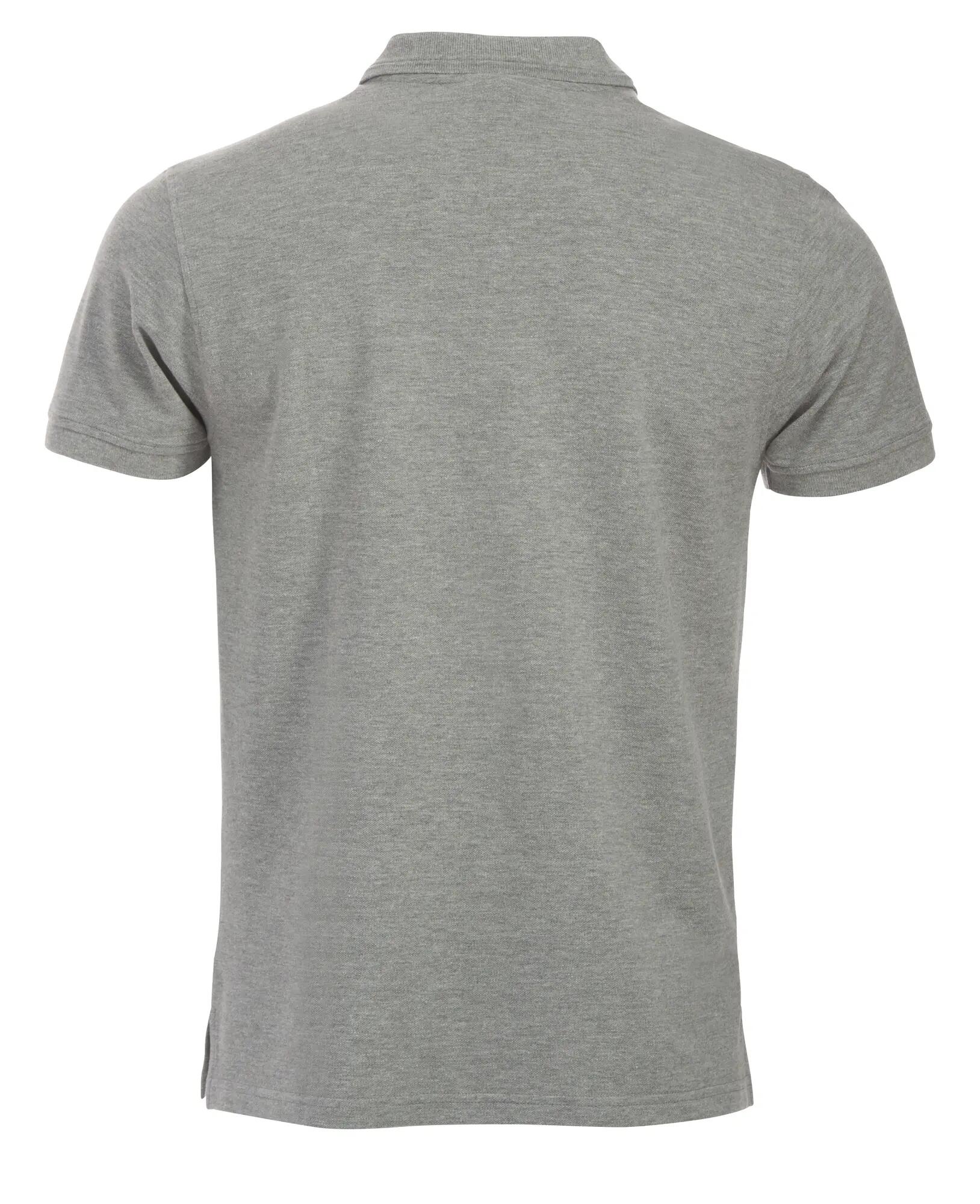 clique Polo Manhattan in grey melange – sportieve look 2/4