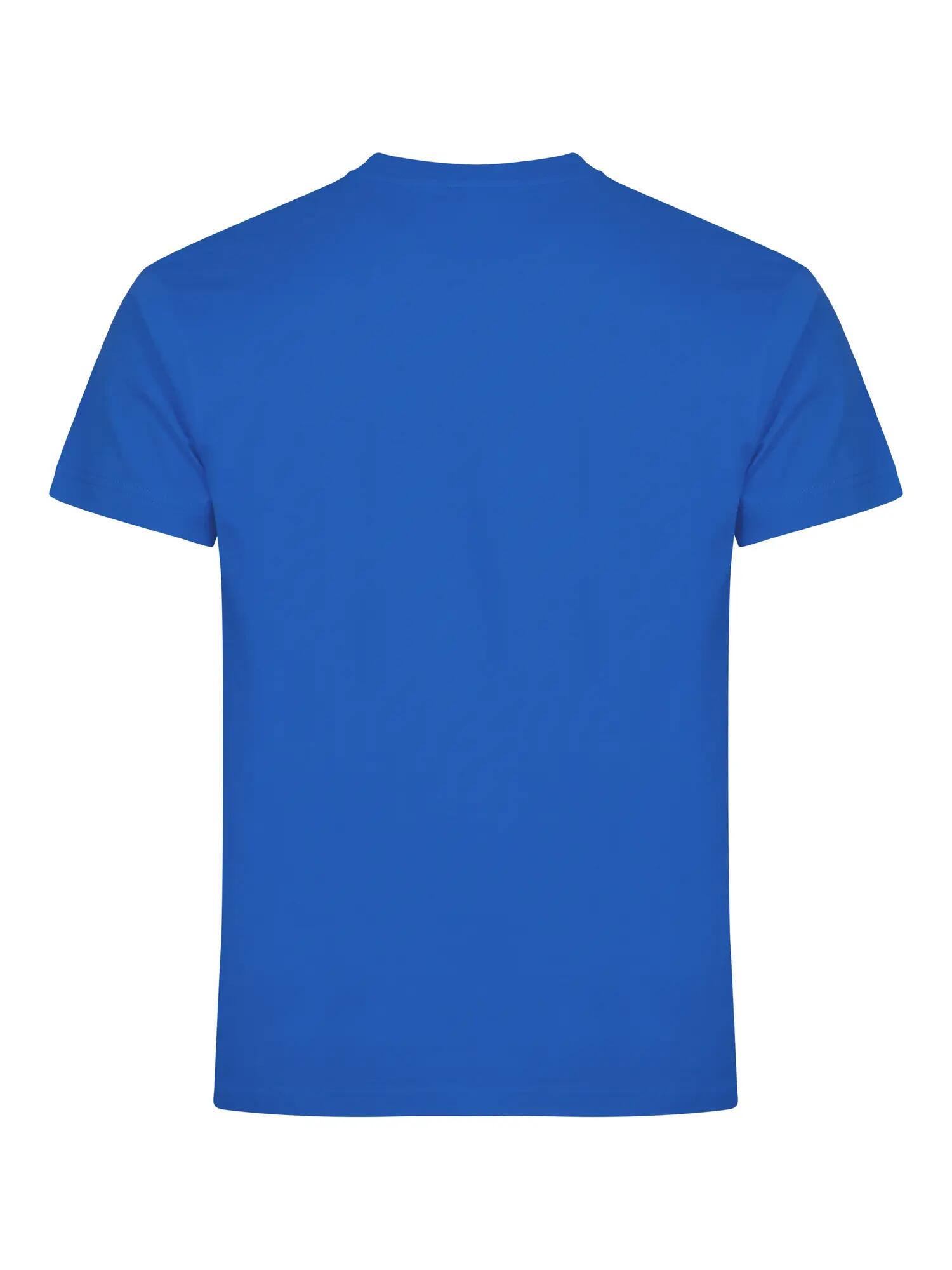 clique Basic-T Koszulka męska dopasowany krój – royal blue 4/8