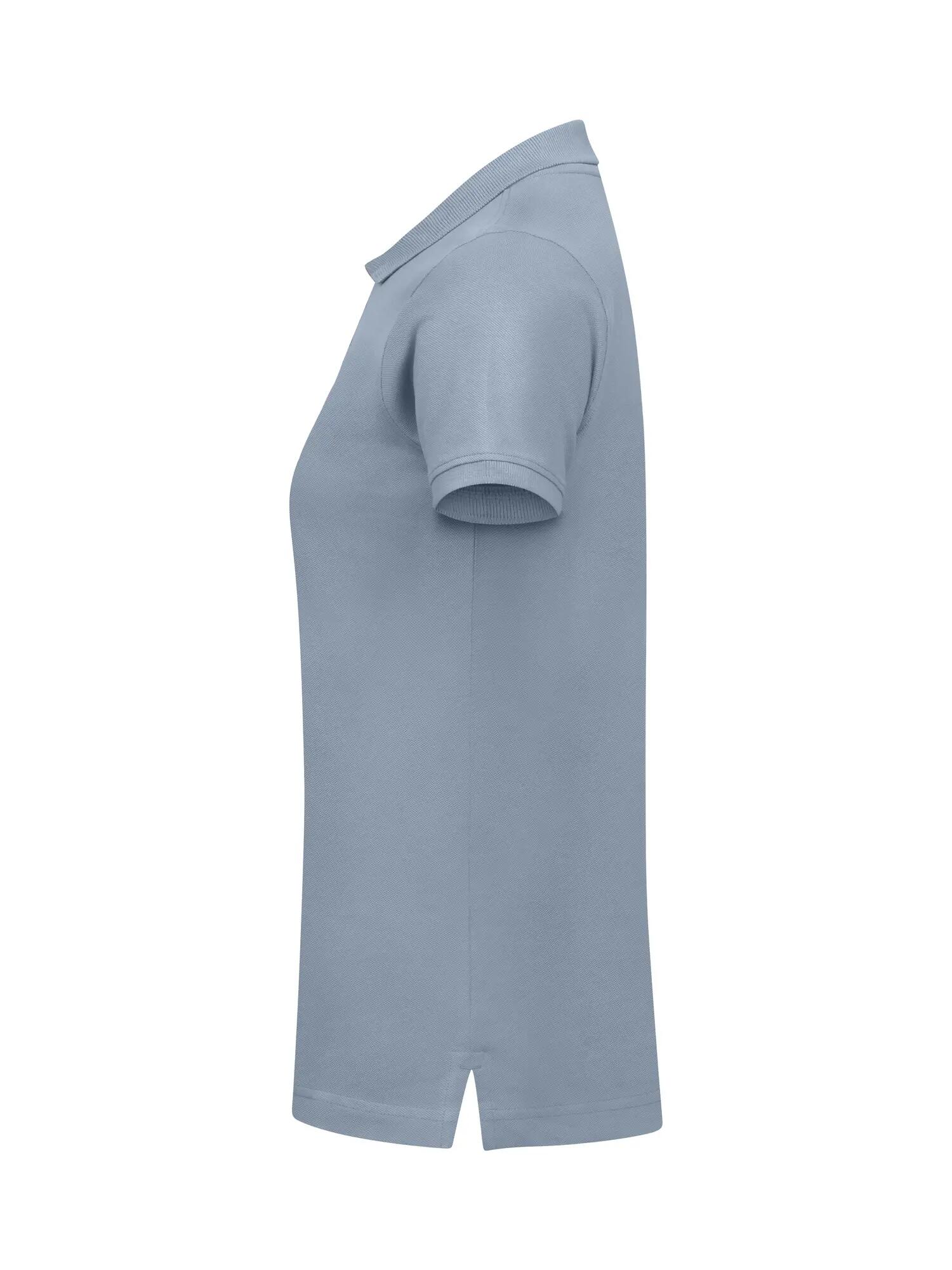clique Classic Marion S/S Polo Damen — moderne Passform, Baumwolle – Soft Blue 2/4