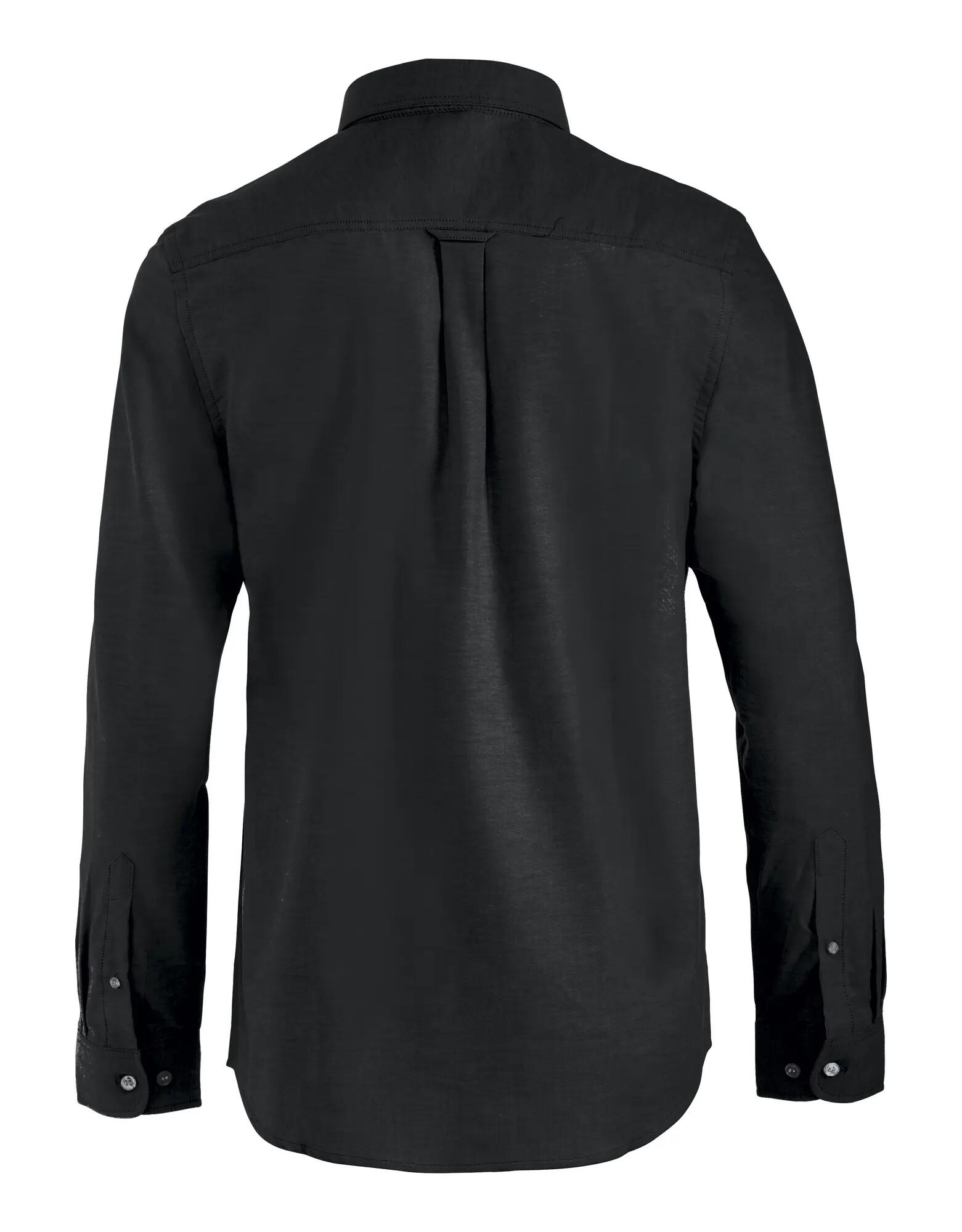 clique Oxford Oxford-overhemd lange mouw 100% katoen, gemakkelijk in onderhoud 3/4