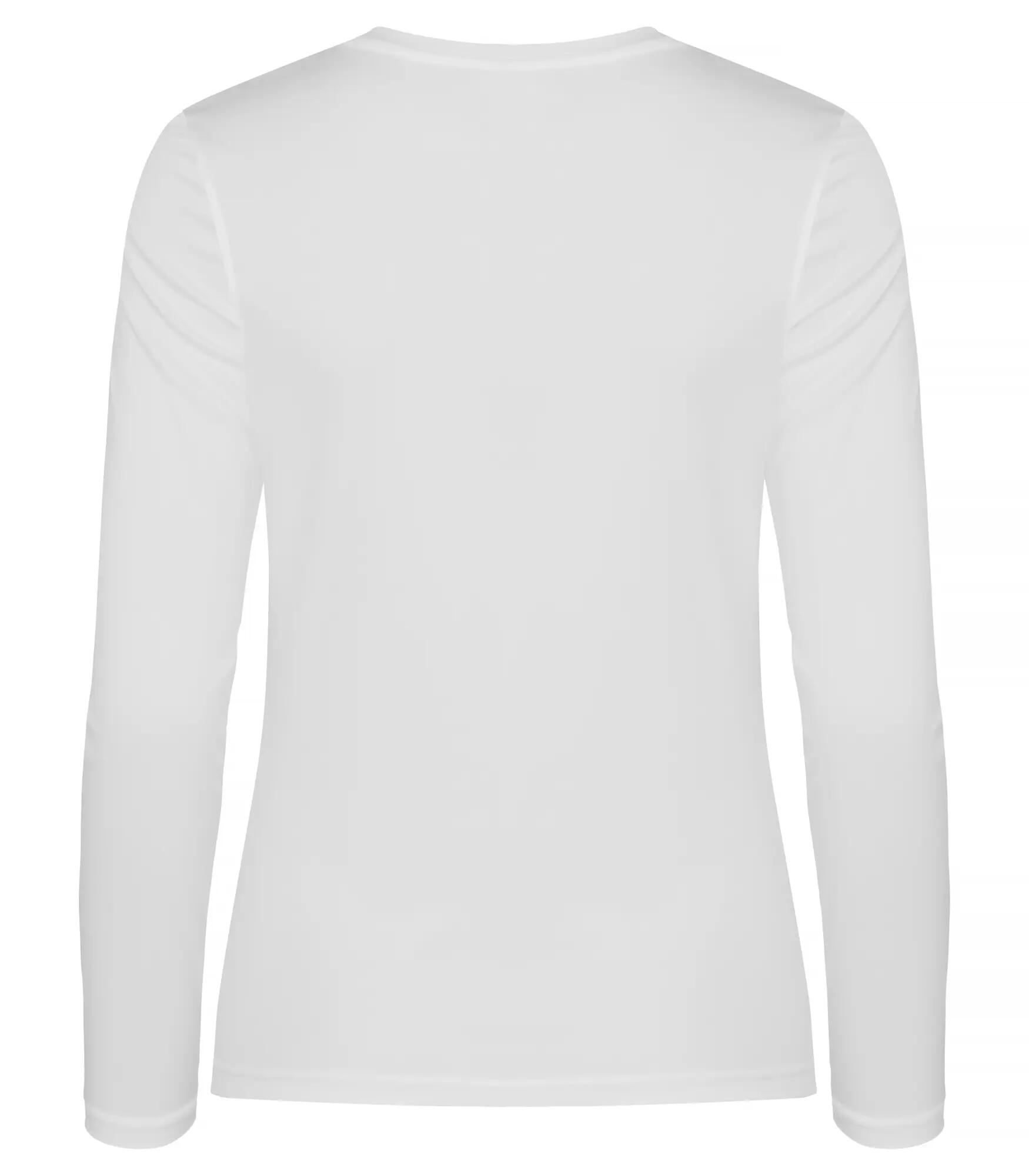 clique Basic Active-T L/S Women – White 2/4