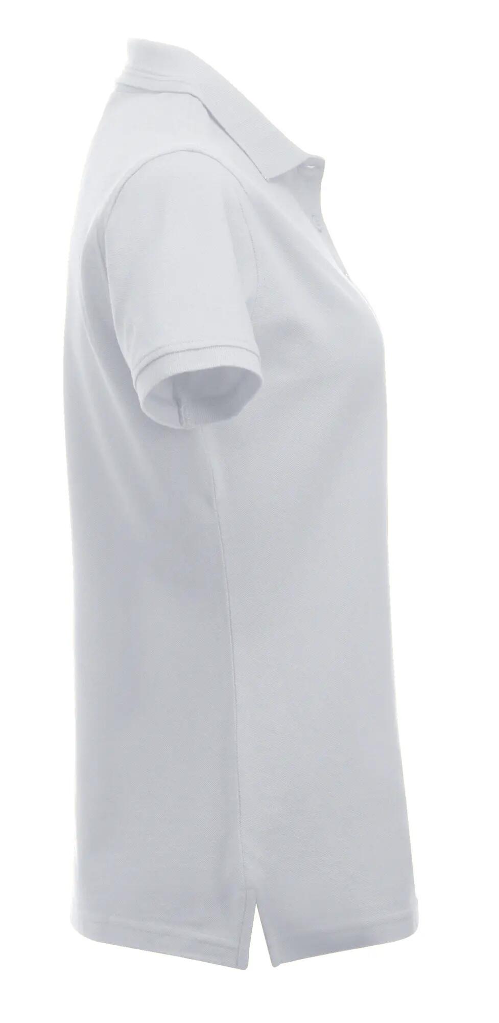 clique Polo Manhattan Women, manga curta, branco – white 4/4